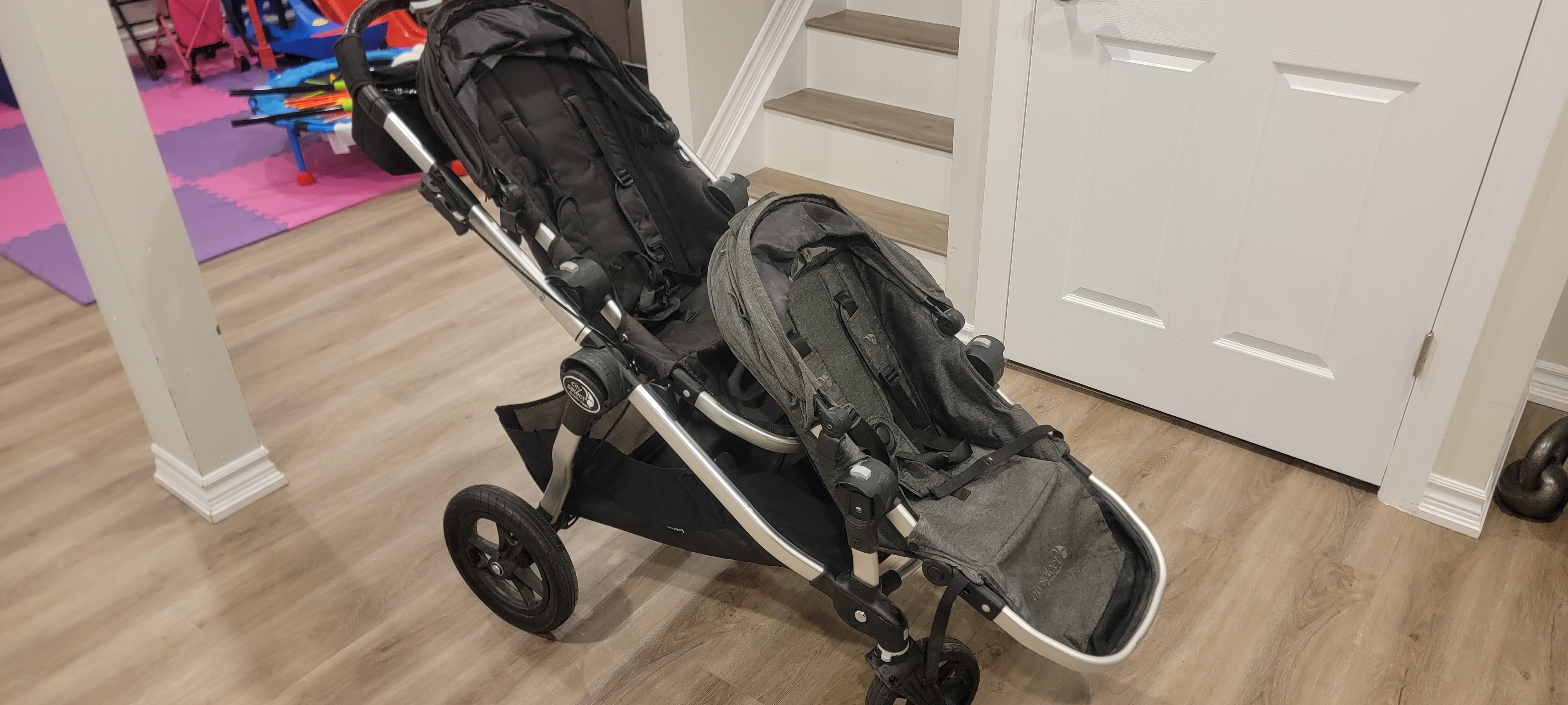 City Select stroller with cover (with second seat)