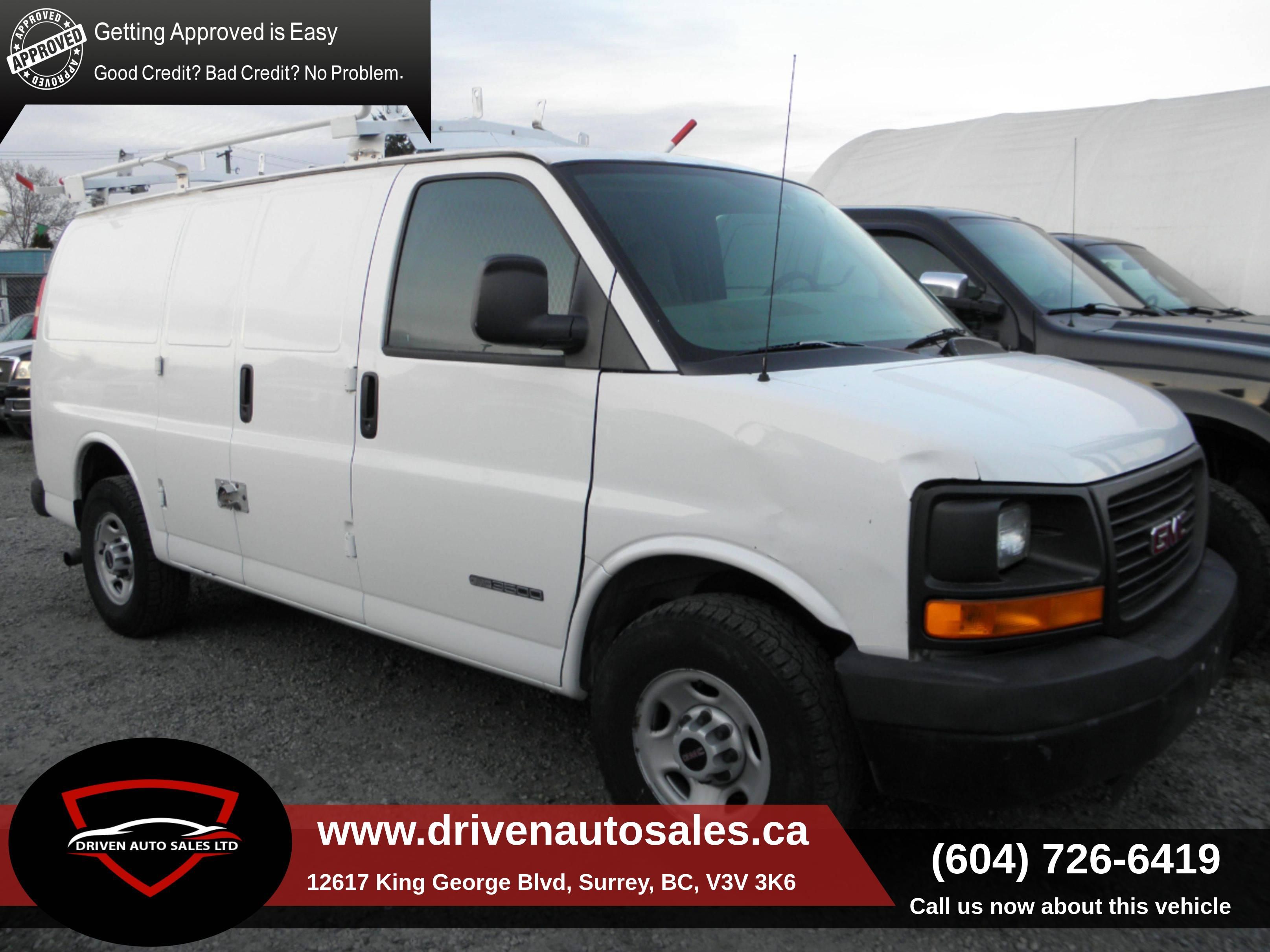 2005 GMC Savana 3500 Cargo Van 1 Ton