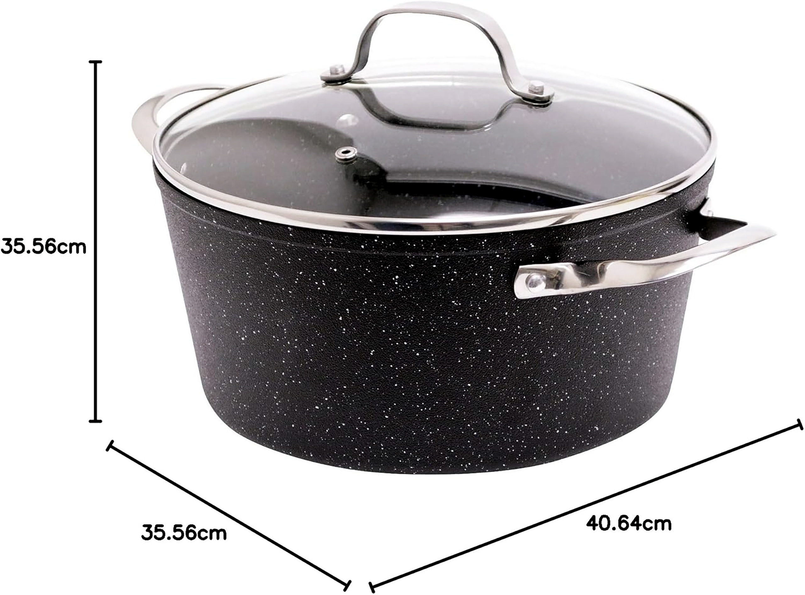10-Piece - Heritage The Rock Forged Non-Stick Cookware Set - photo 4