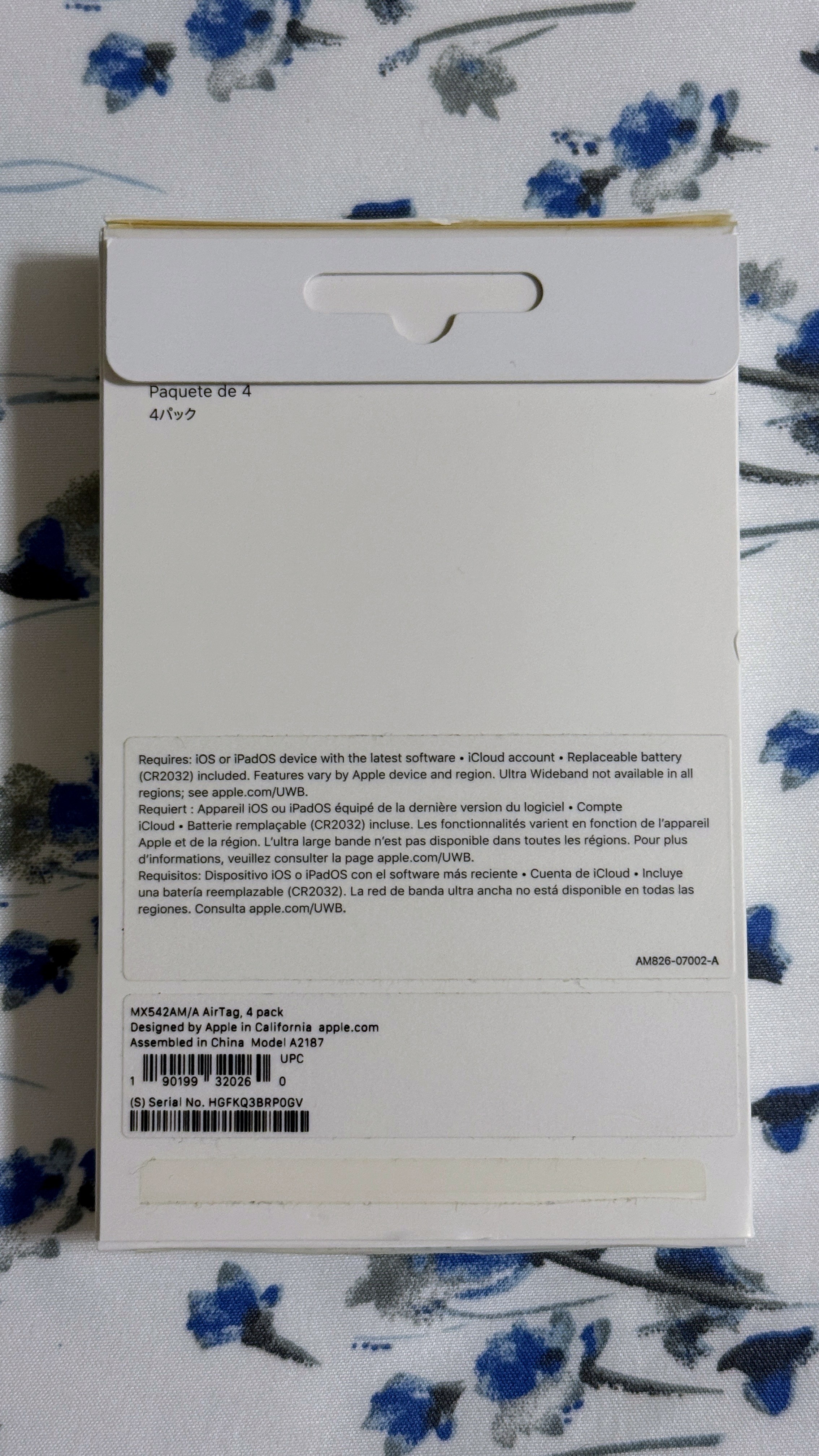 Apple AirTag Gen 1 - 4 Pack - photo 2
