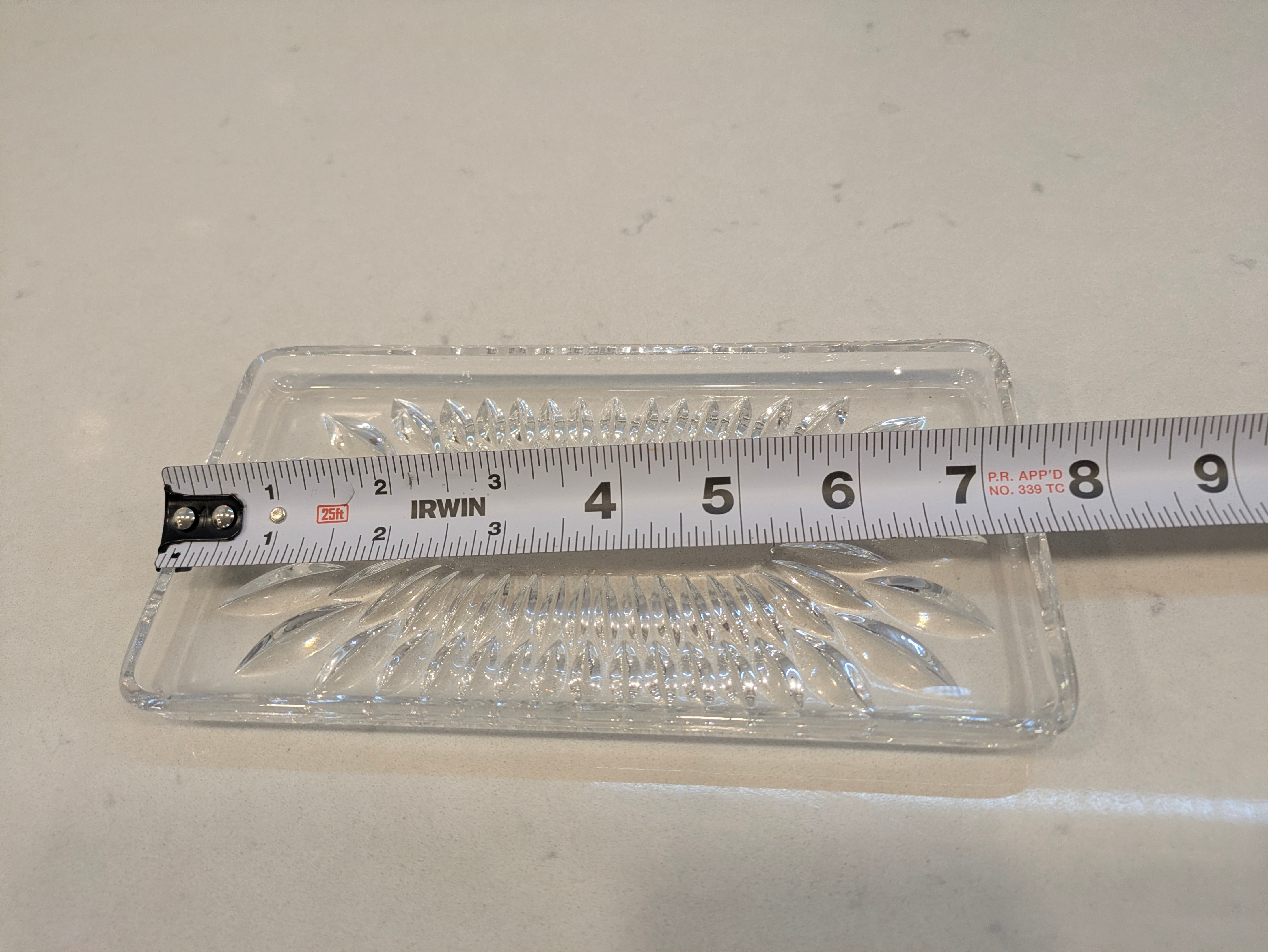 Vintage Clear Glass Serving Set - photo 2
