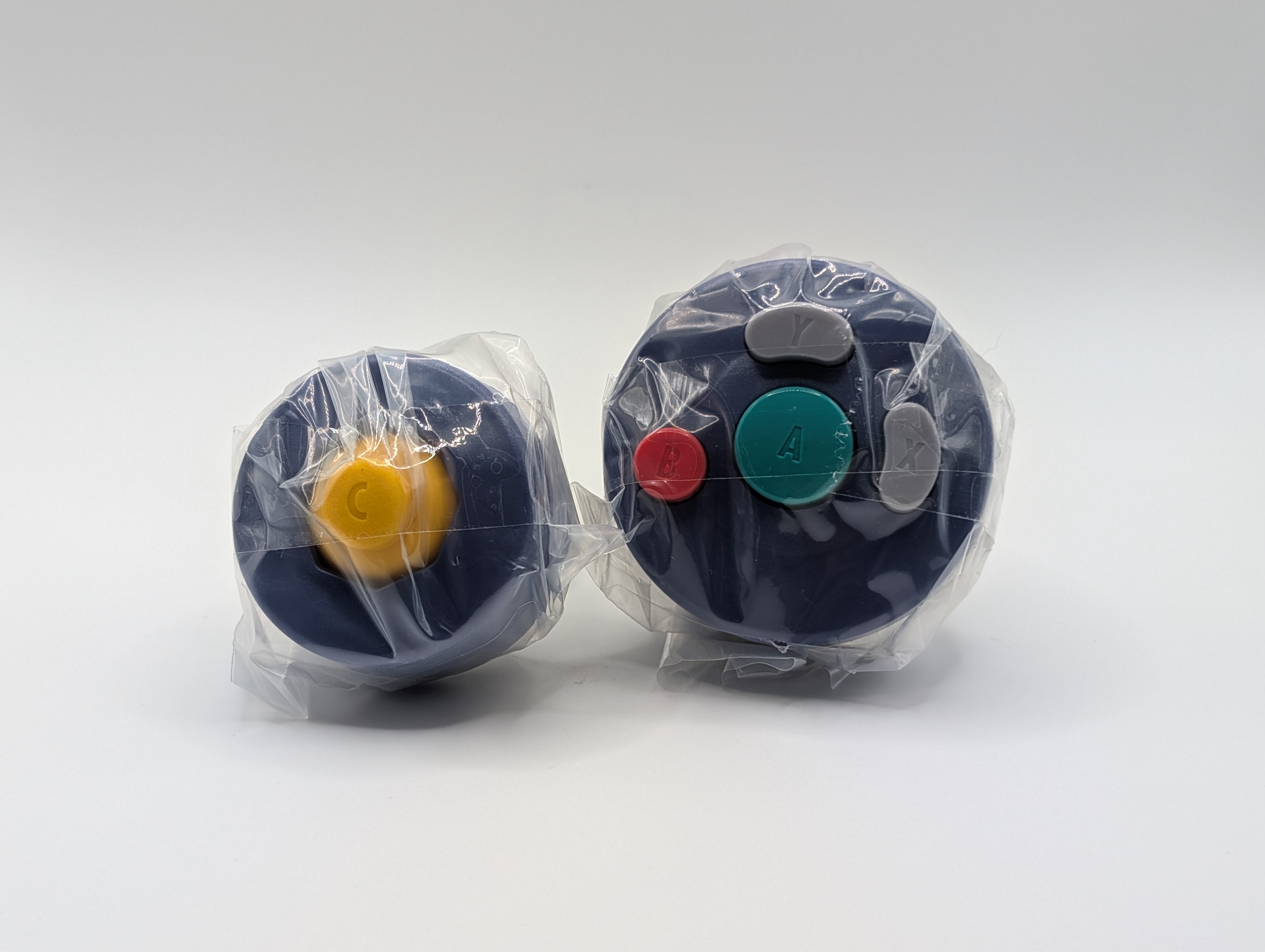 Nintendo Capsule Toy Controller Button Key Chain GameCube