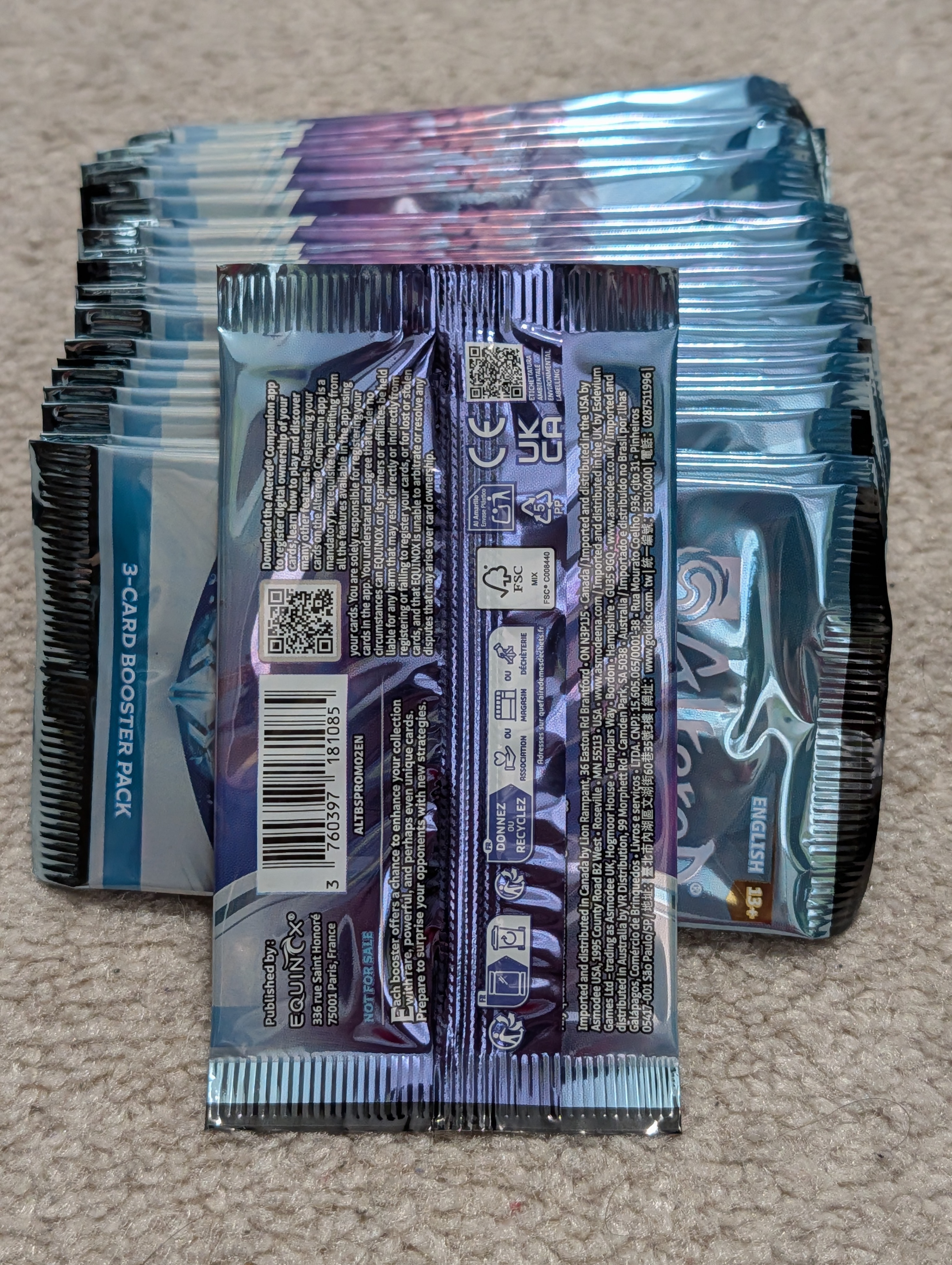 Altered Trial by Frost Promo Booster Pack - photo 2