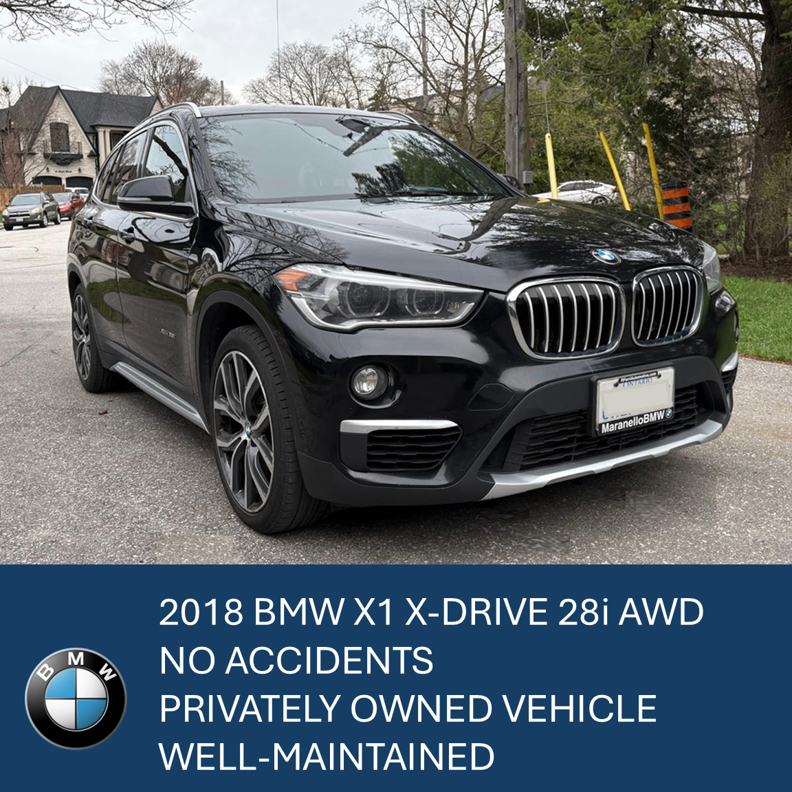 BMW X1 - 2018 - NO ACCIDENT