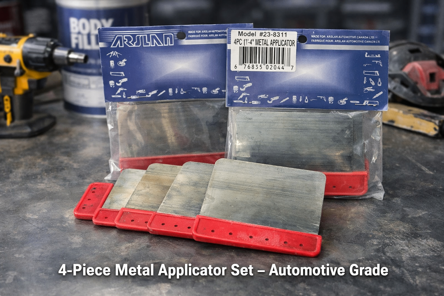 4‐Piece Metal Applicator Set - photo 3