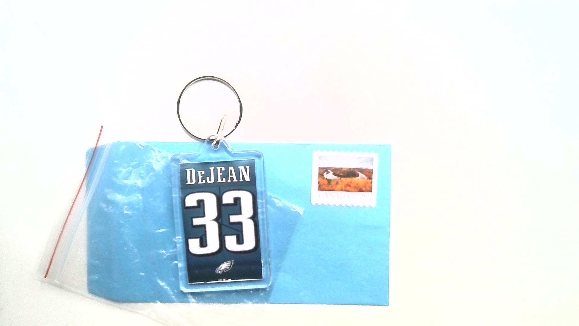 DEJEAN ( JERSEY KEY CHAIN ) FREE SHIPPING