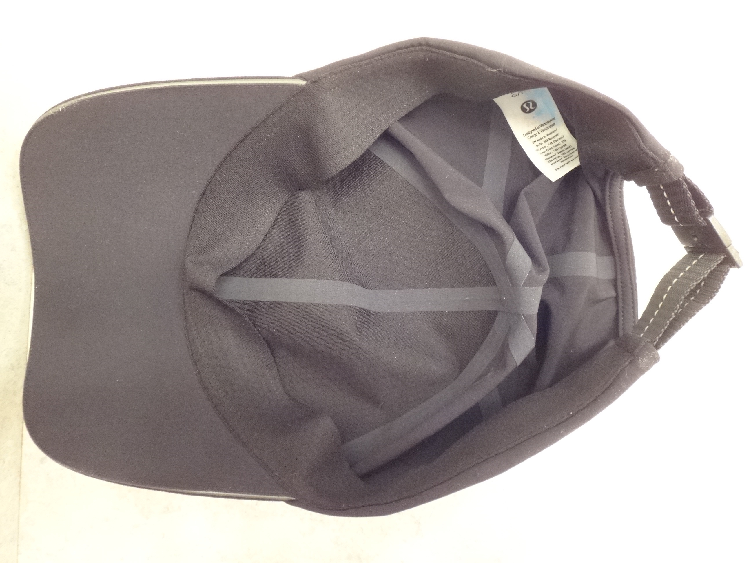 ✅🆕lululemon L/XL Black & Reflective Running Hat Cap NEW - photo 5