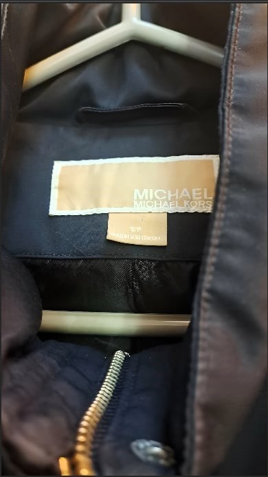 Authentic Michael Kors Utility Jacket, Small Excellent Condition - photo 3
