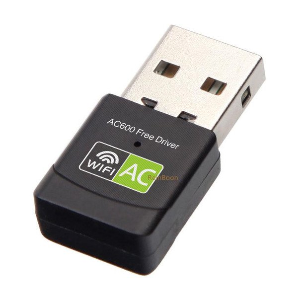 600Mbps Dual Band Wireless AC 2.4G + 5G USB Adapter - photo 2