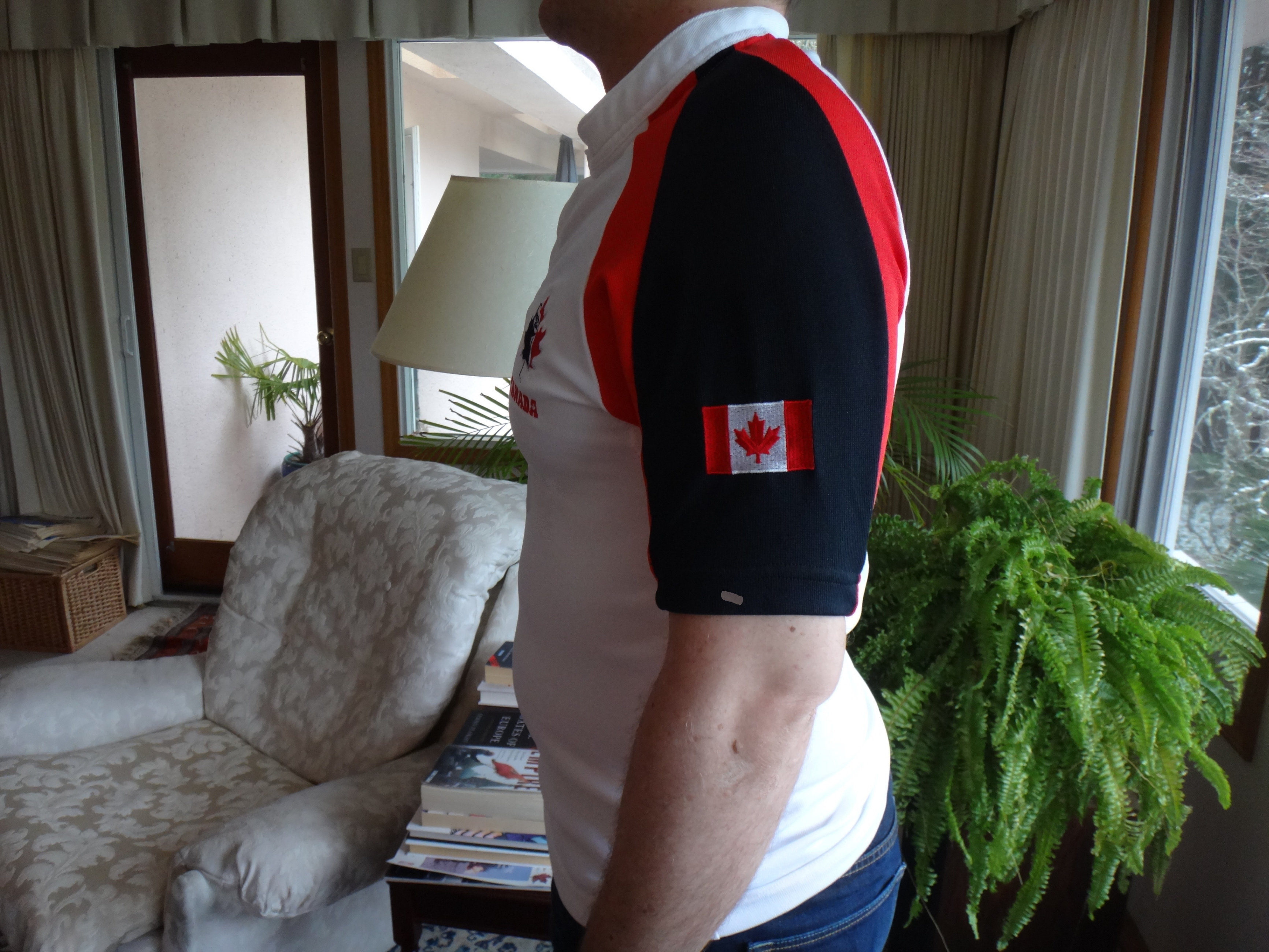 ✅♻️Large Stretch Barbarian Rugby Jersey Made in Canada 🇨🇦 - photo 3