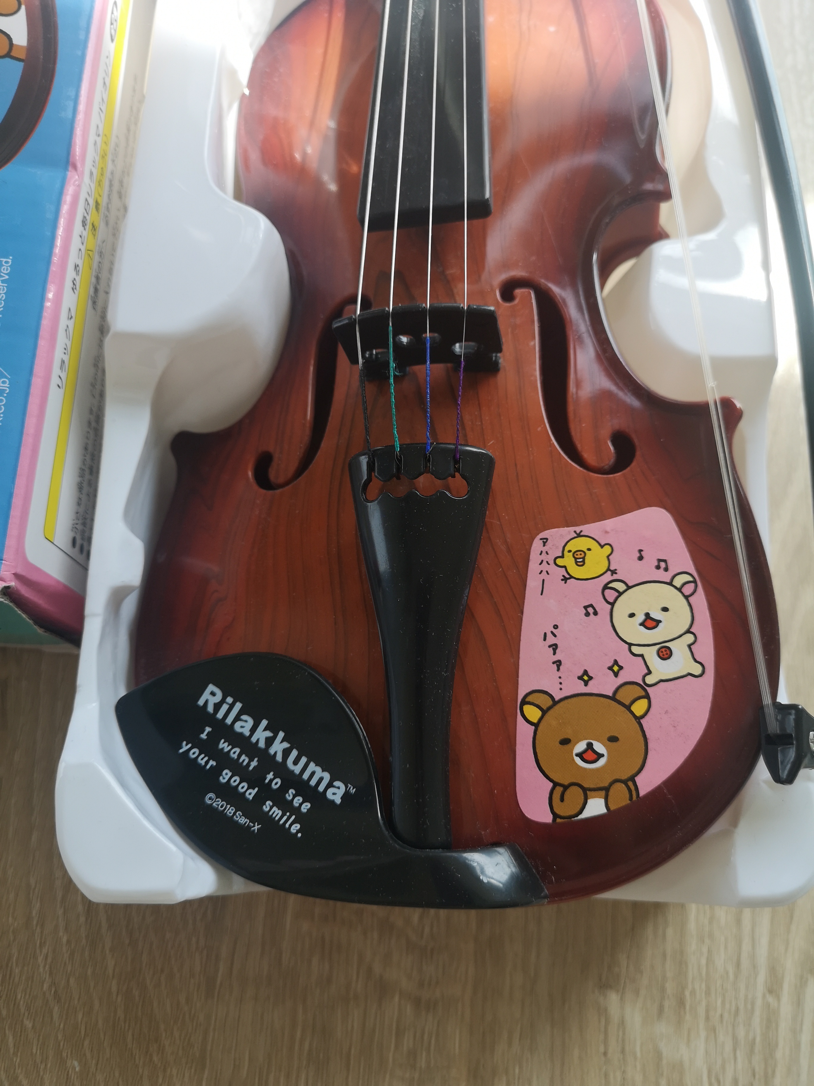 Rilakkuma Violin Toy with Bow - photo 2
