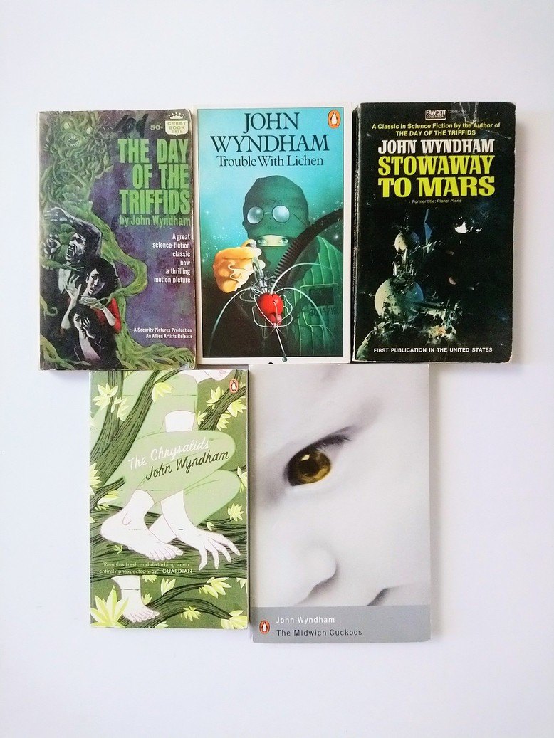 John Wyndham books!
