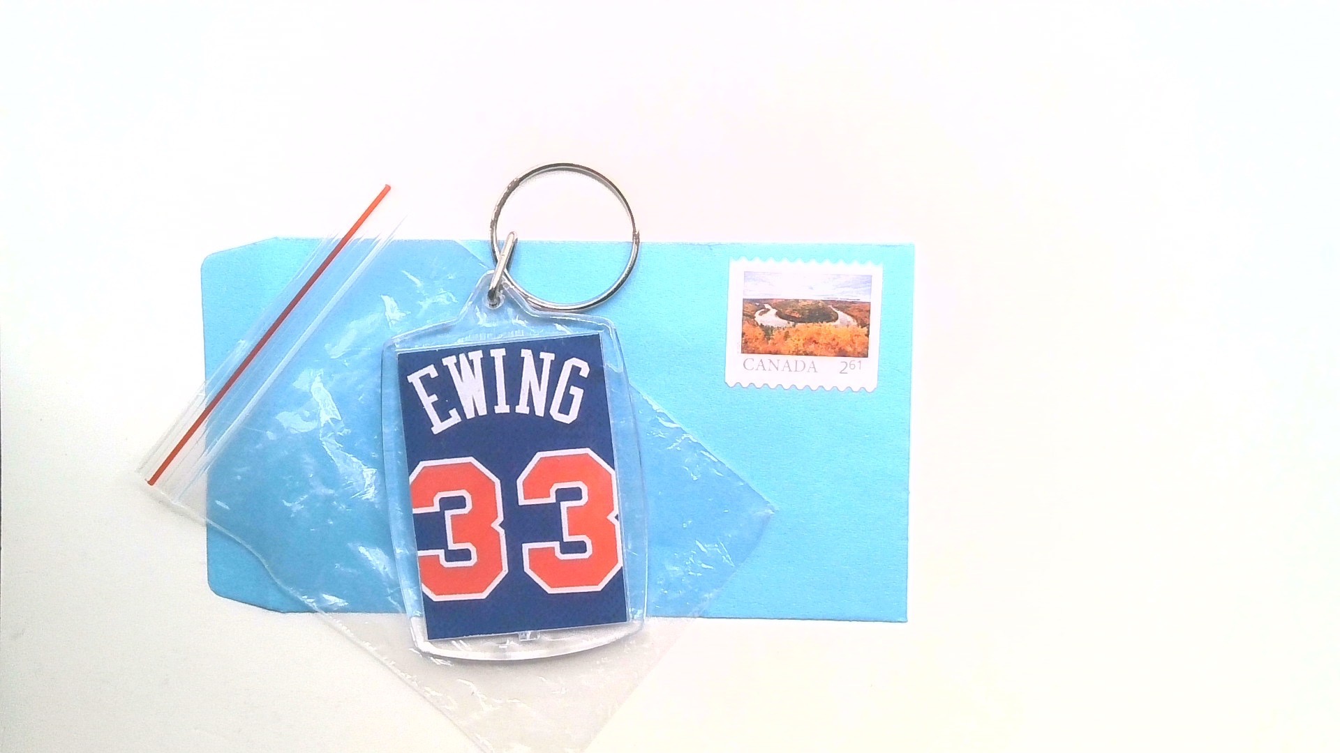 PATRICK EWING ( JERSEY KEY CHAIN ) FREE SHIPPING