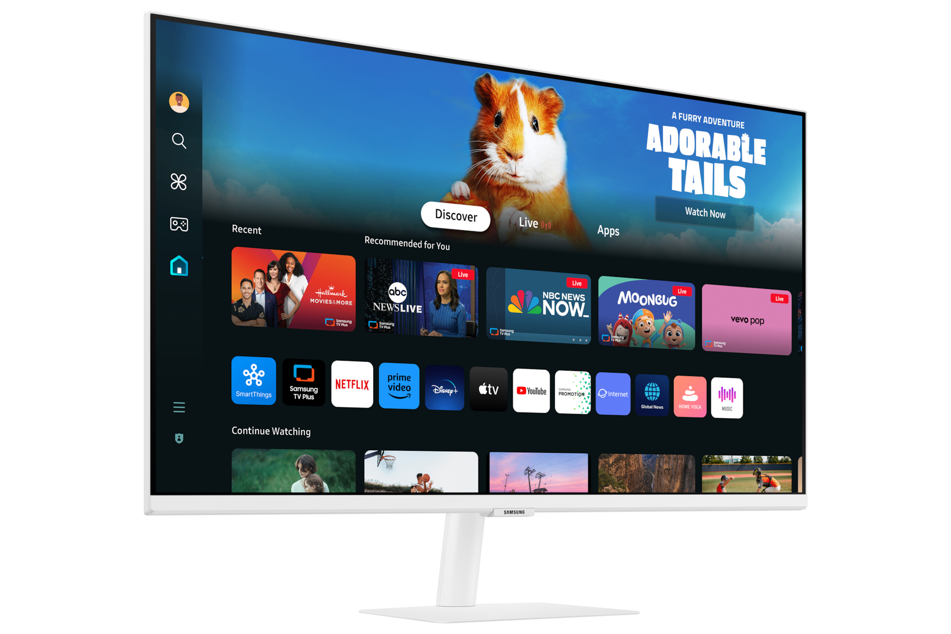 32" Smart Monitor M5 (M50D) FHD with Streaming TV and Speakers - photo 4
