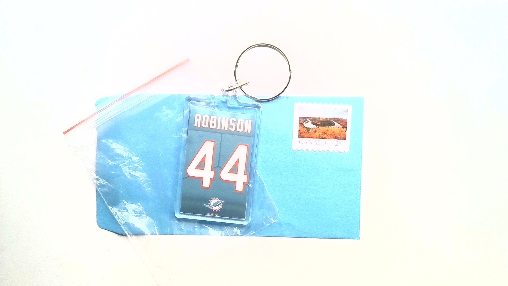 ROBINSON ( JERSEY KEY CHAIN ) FREE SHIPPING