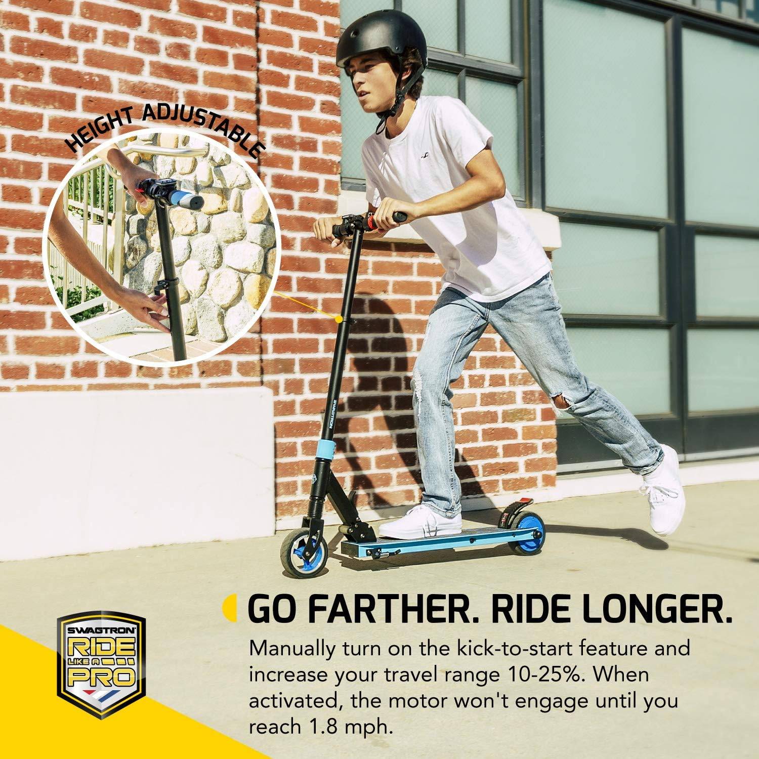 SWAGTRON SG-8 KIDS LIGHTWEIGHT E-SCOOTERS - photo 3