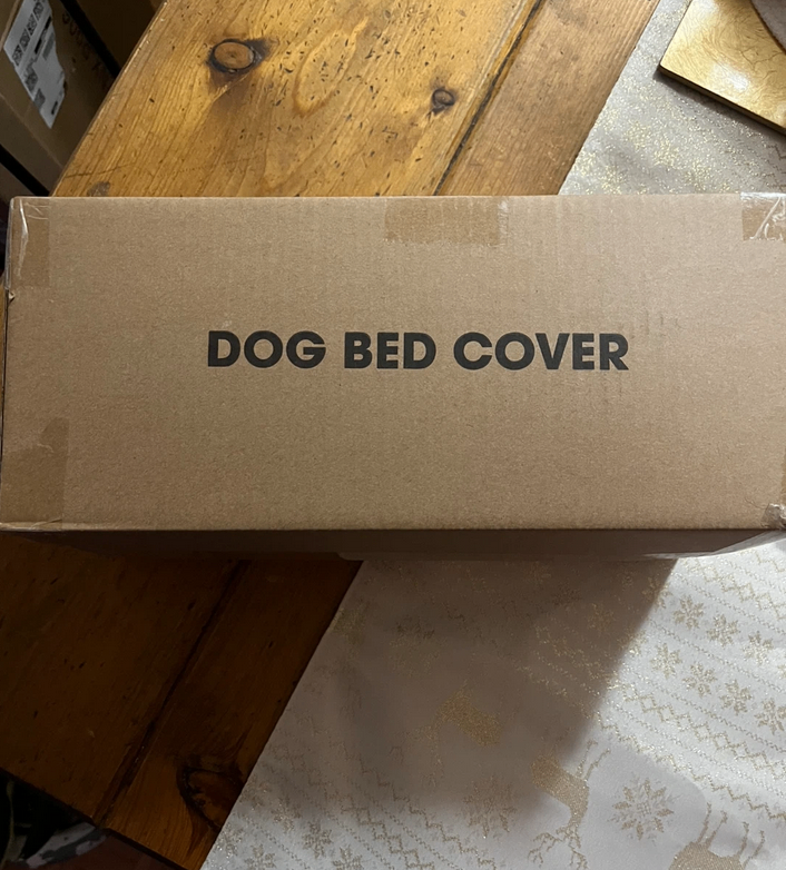 Black Dog Bed Cover + Inflatable Dog Bed (New) - photo 5
