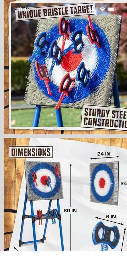 Axe throw target game - photo 4