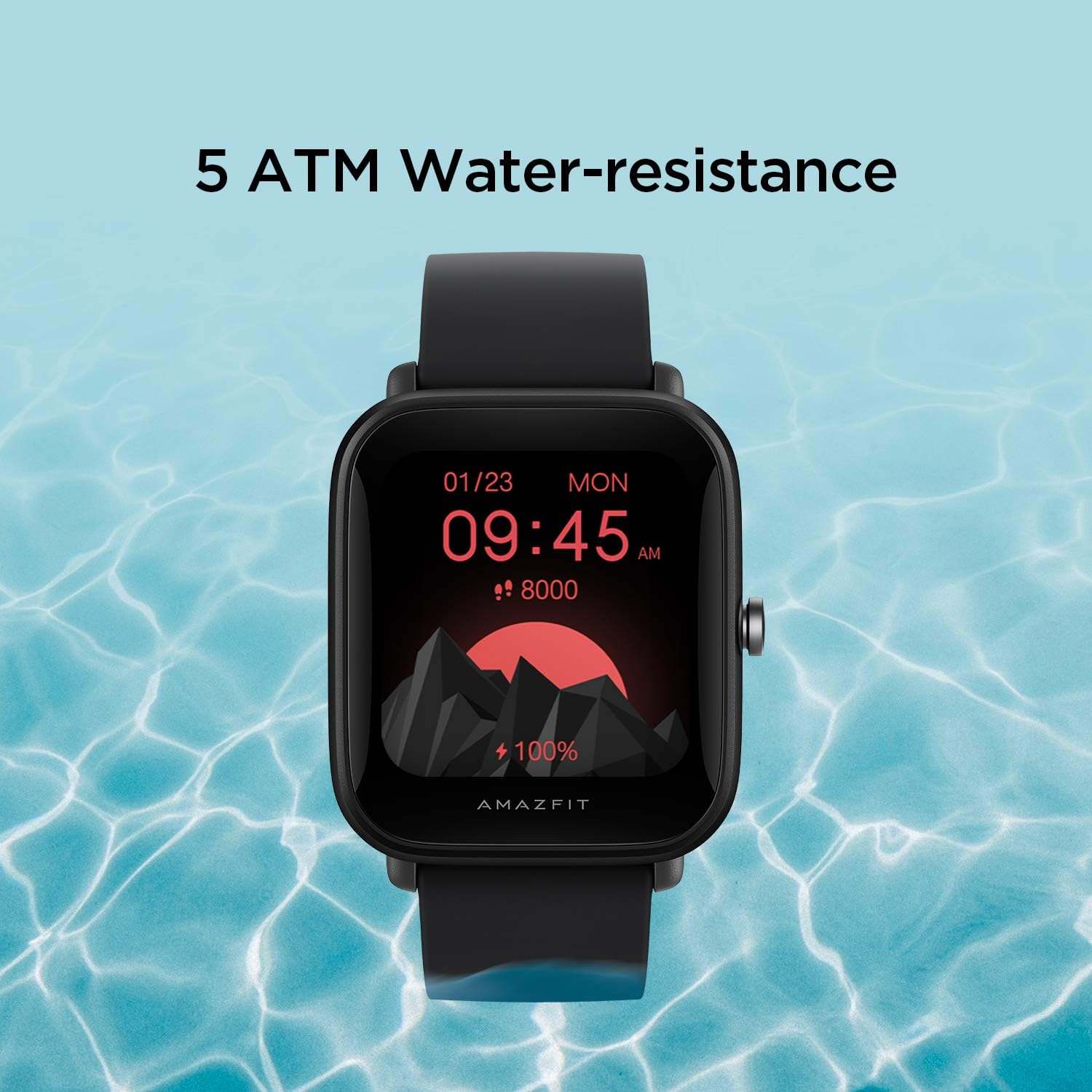 SMARTWATCH AMAZFIT BIP U PRO BLACK + FREE COLORFUL WRISTS - photo 2