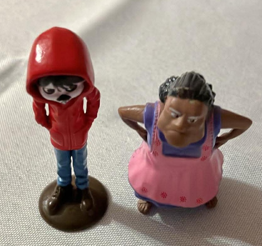 Disney Coco Miguel and Abuelita Toy Figures - 2 Inches