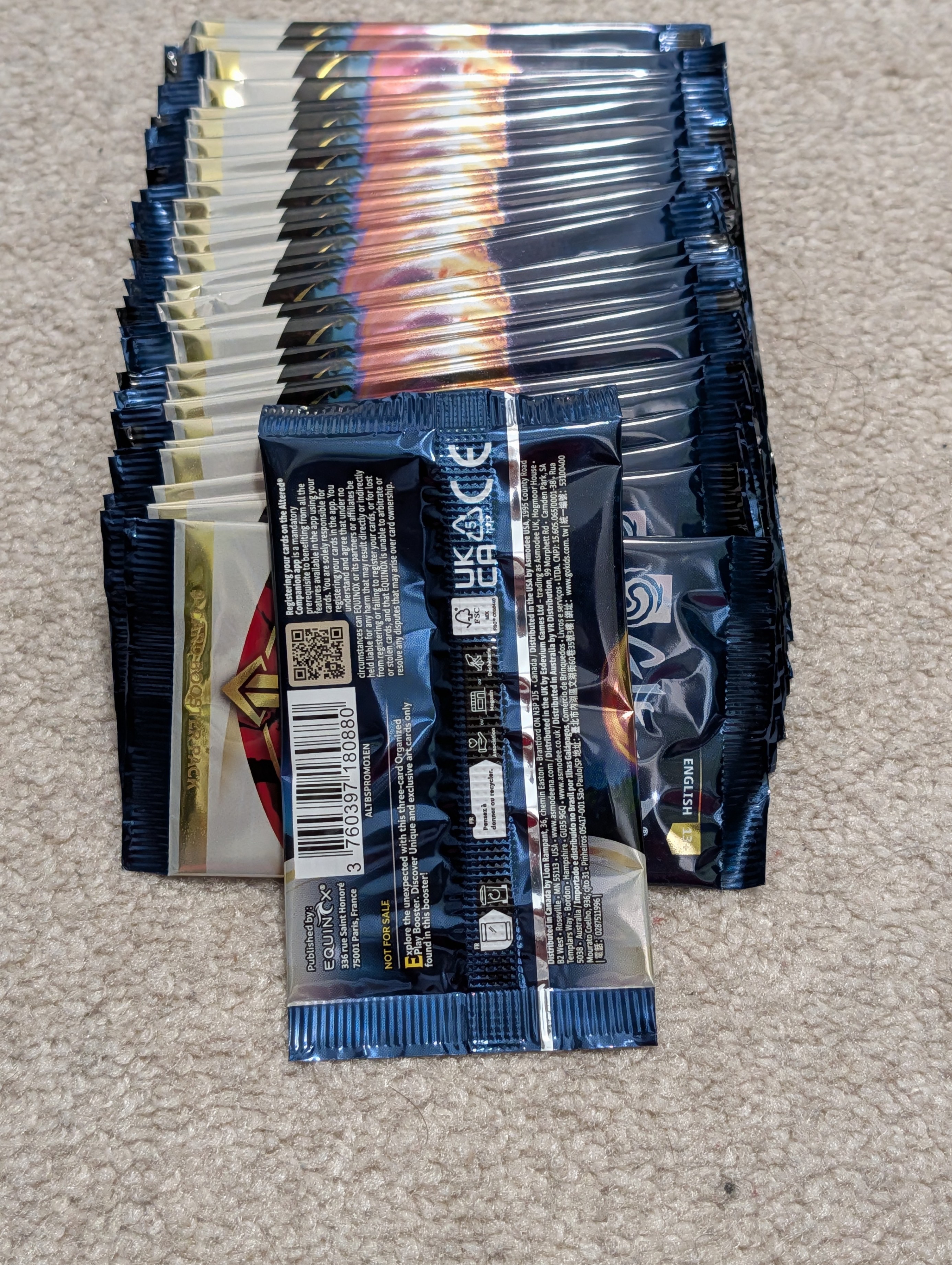Altered TCG Beyond the Gates PROMO Booster Pack - photo 2