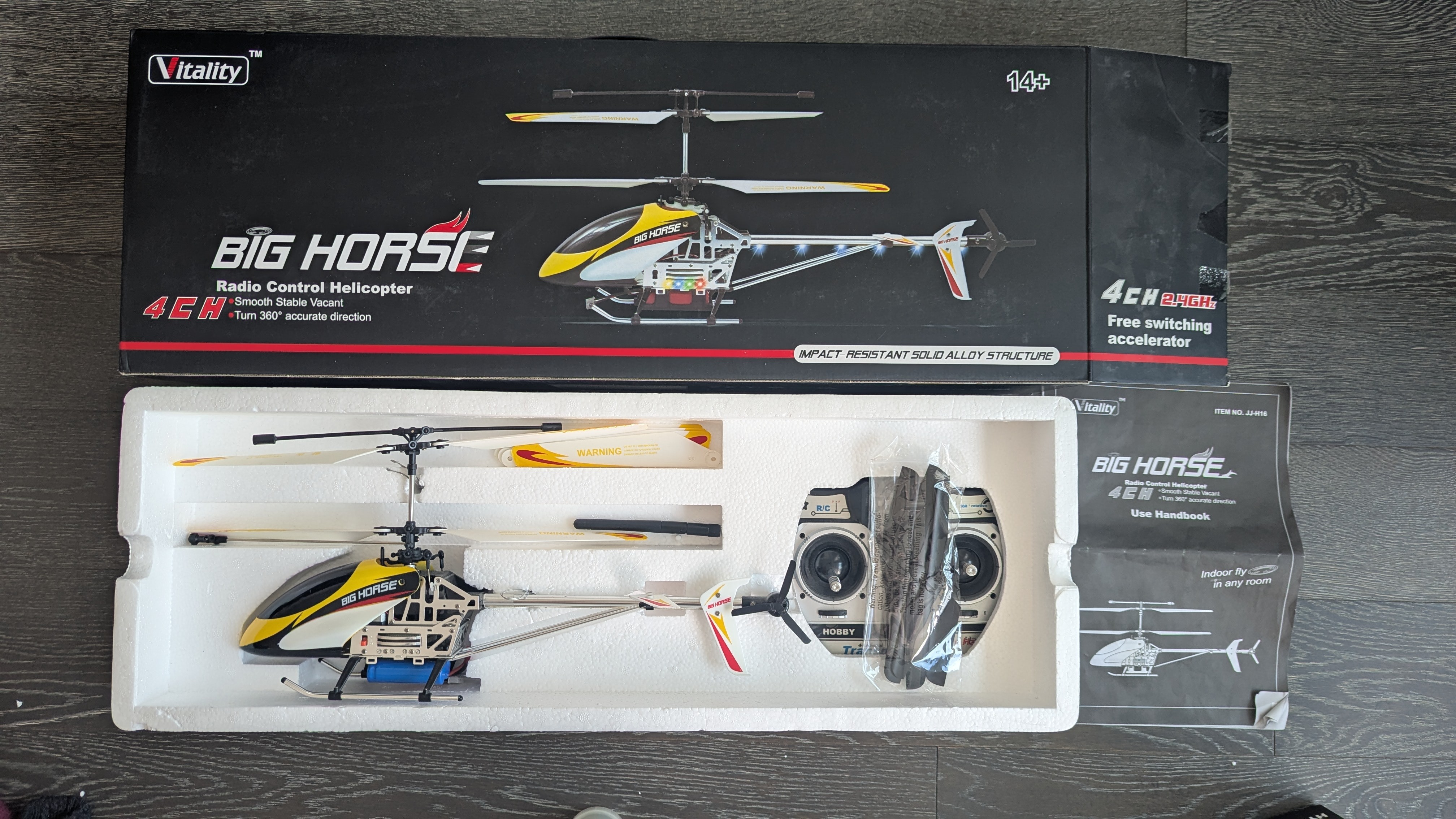 Big Horse 4CH RC Helicopter by Vitality
