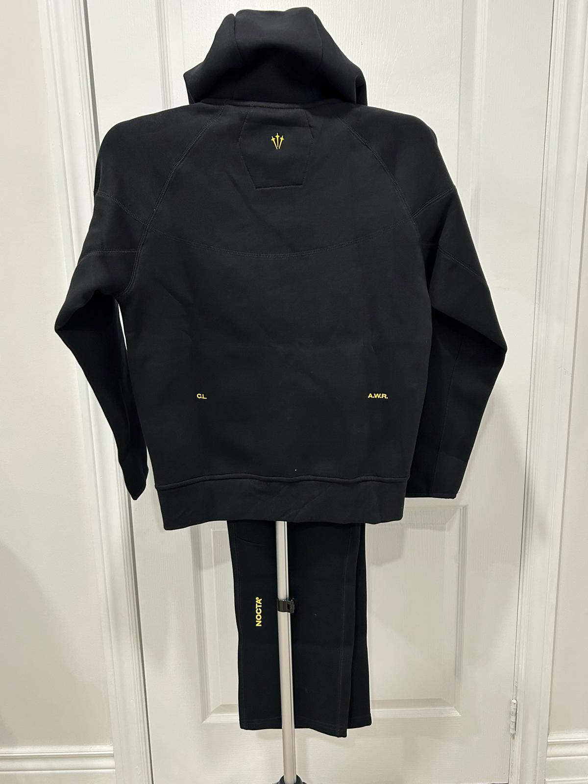 Men’s Nike x NOCTA Tech Tracksuit - Black/University Gold (S/M) - photo 2