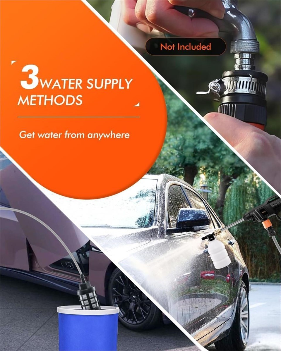 1500W Cordless Pressure Washer JU106476Description1500W - photo 2