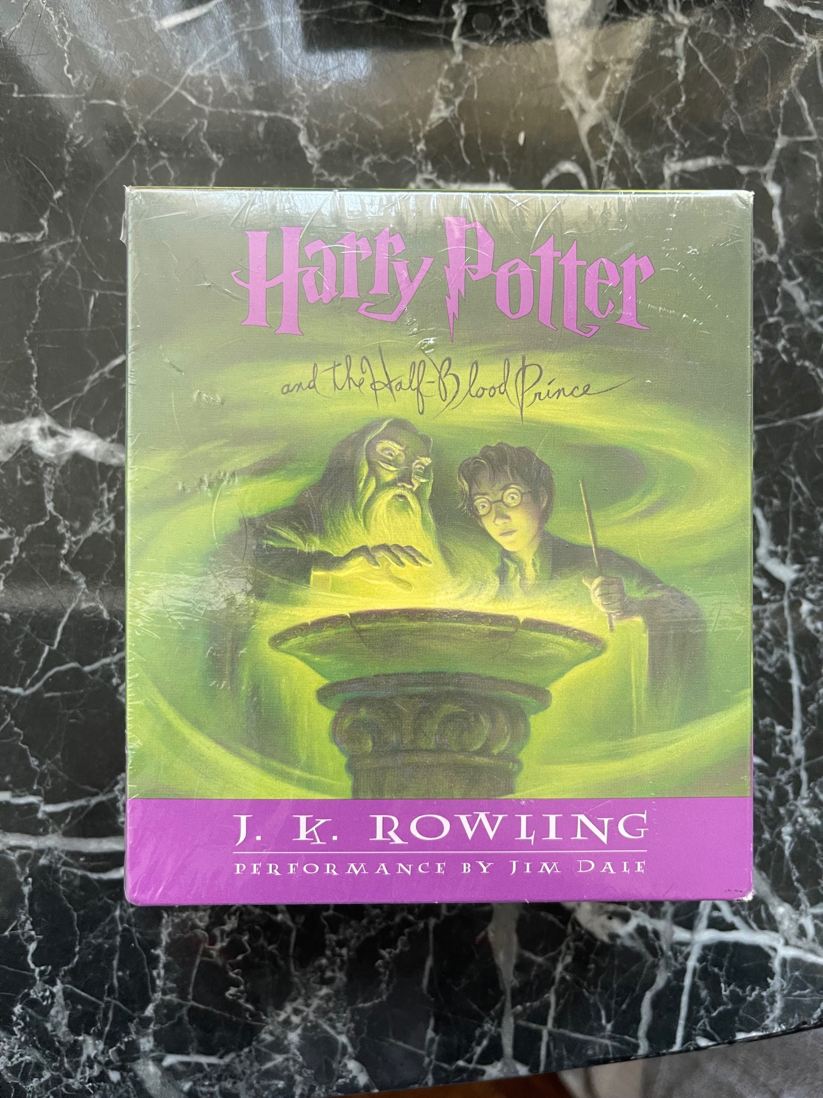Sealed Harry Potter "Half-Blood Prince" 17-CD Audiobook Set