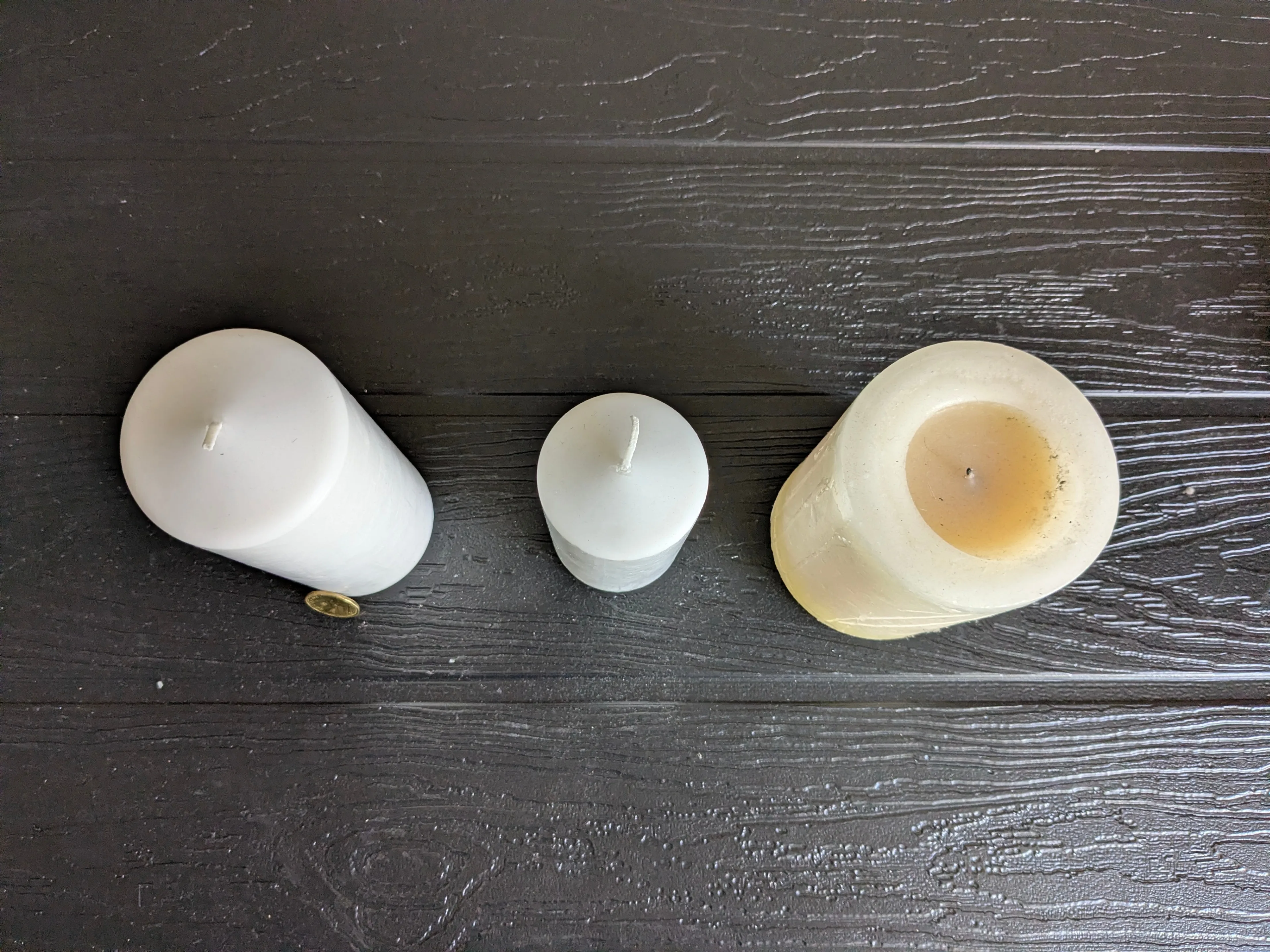 Set of Three Pillar Candles - photo 2
