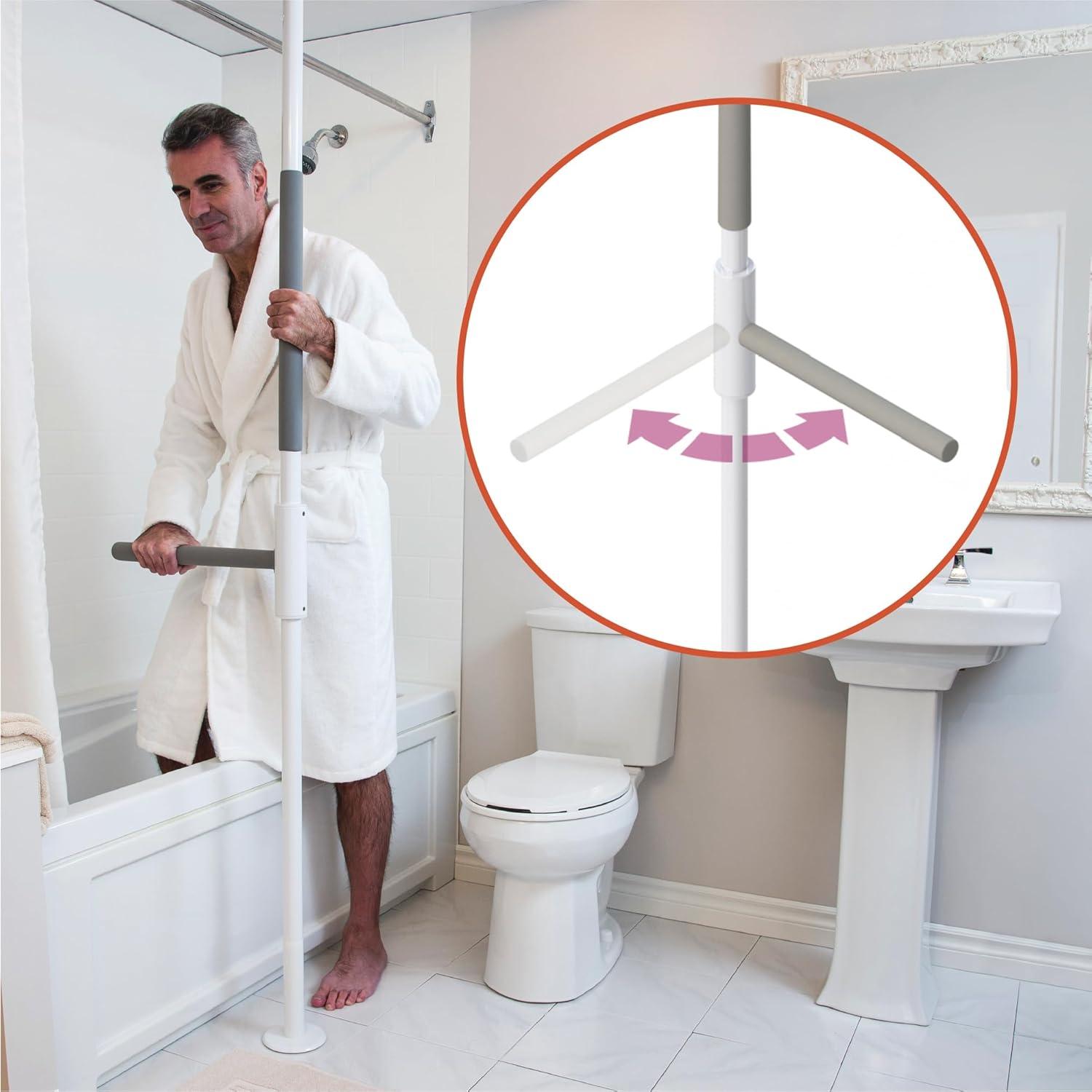 HealthCraft SuperPole + SuperBar, Mobility Safety Pole, $400 New - photo 4