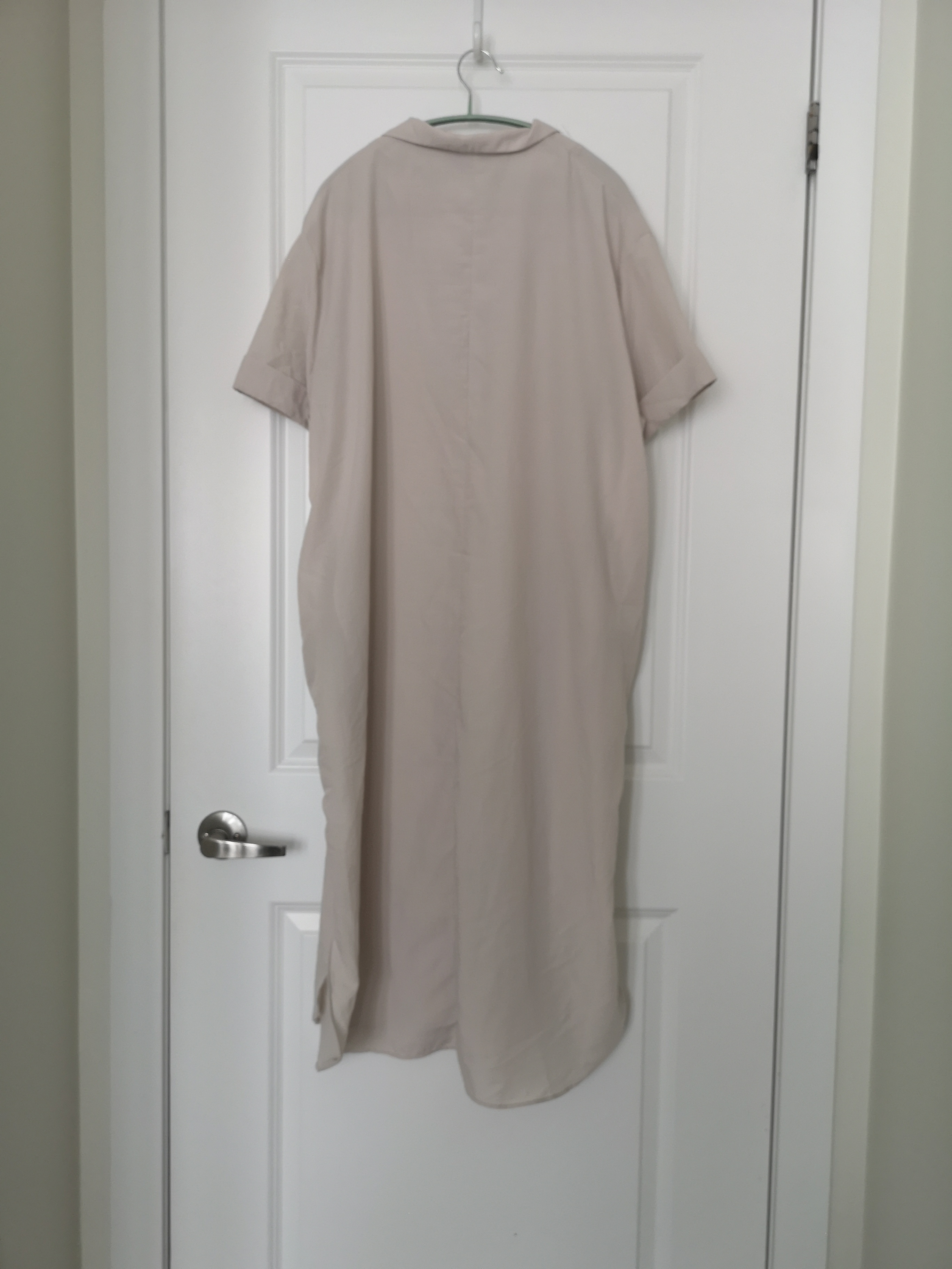 Azul by Moussy Oversized Shirt Dress Minimalist Japanese Style - photo 5