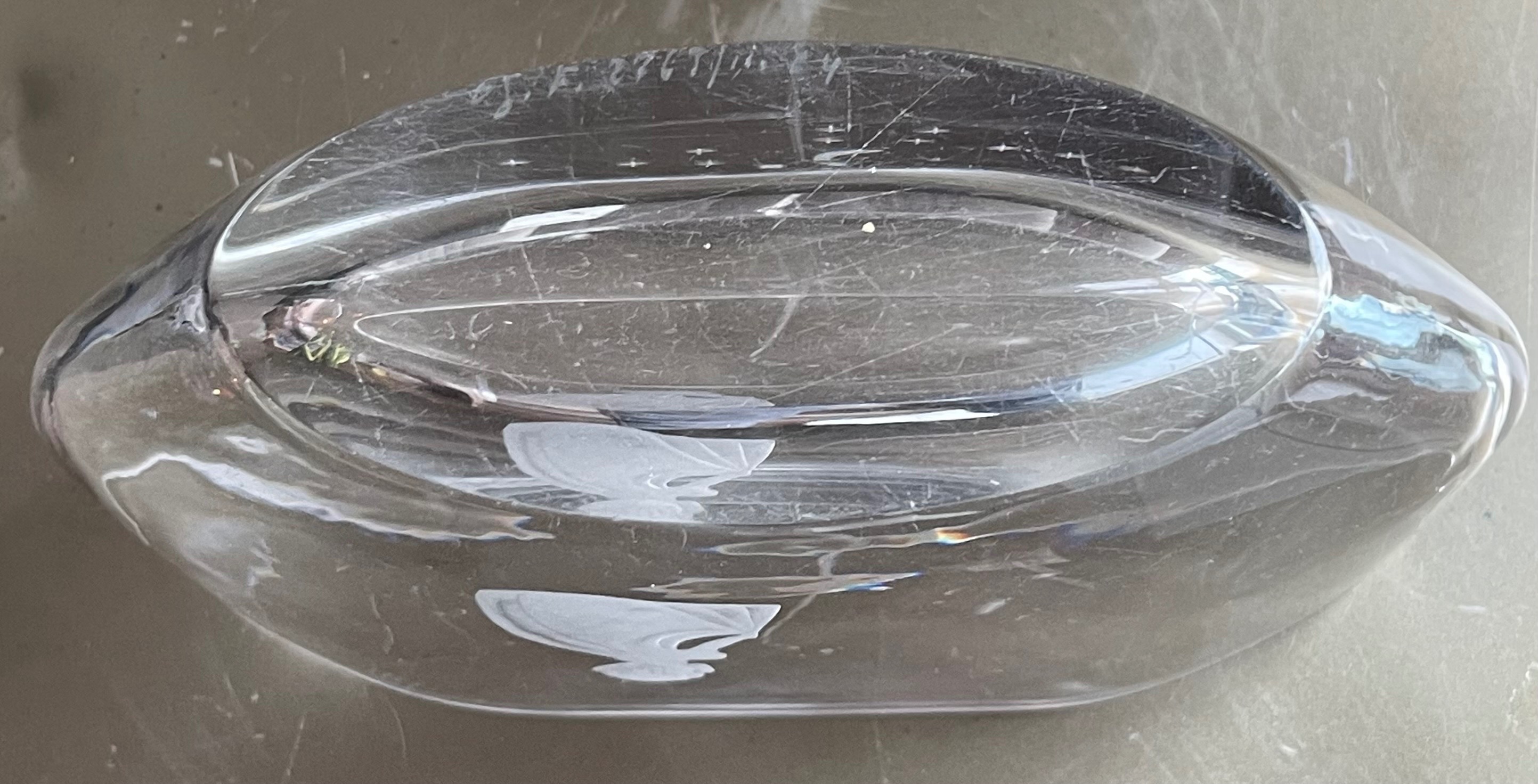 Orrefors "Wish to the Moon" Signed Crystal Vase - photo 5