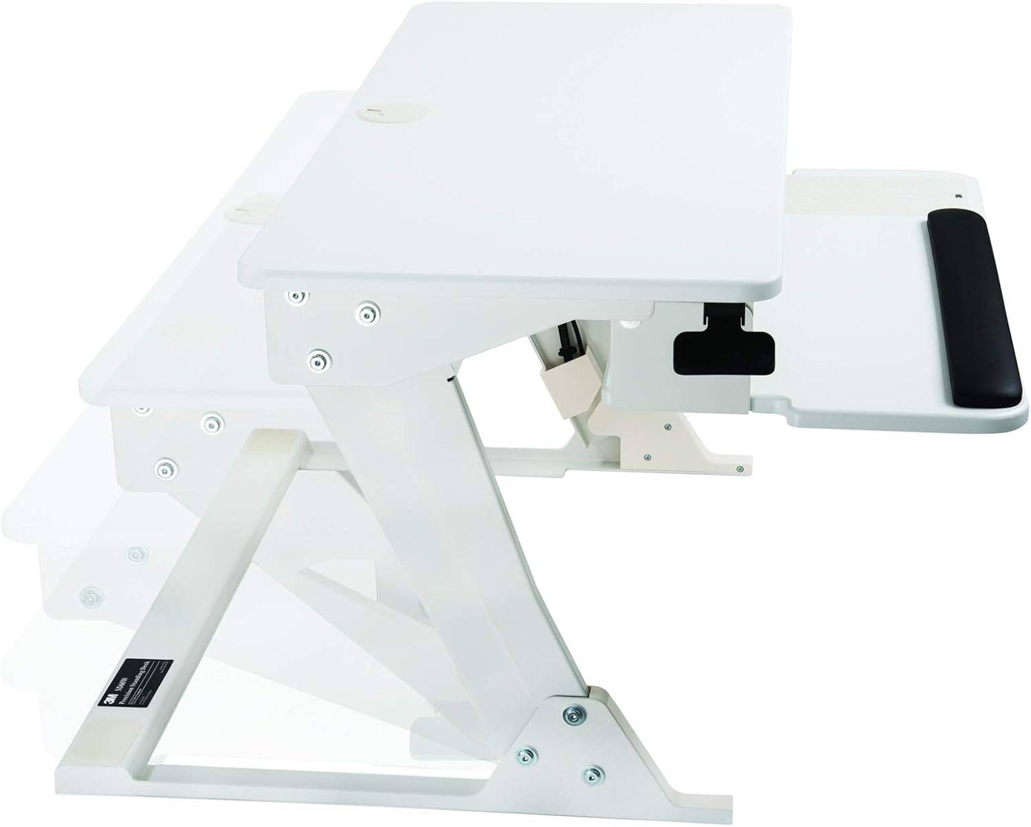 3M Height Adjustable Standing Des - White (New in box) - photo 4