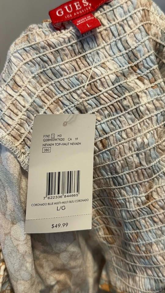Brand-new GUESS Nevaeh Top - photo 3