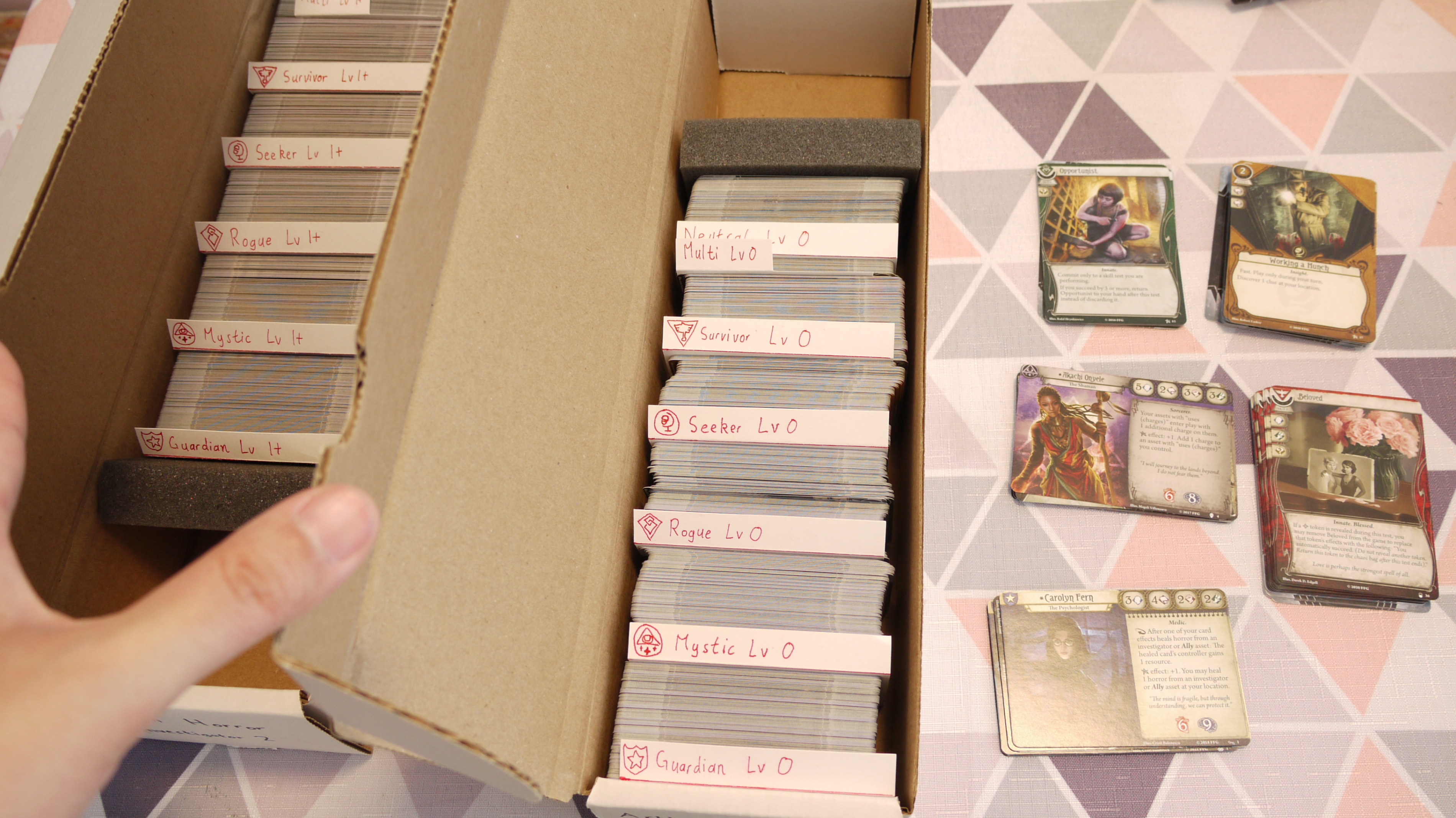 Arkham Horror LCG collection (Core + 3 campaigns + extras) - photo 3