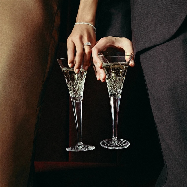 Lismore Toasting Flute, 5.5oz, Set of 2 - photo 3