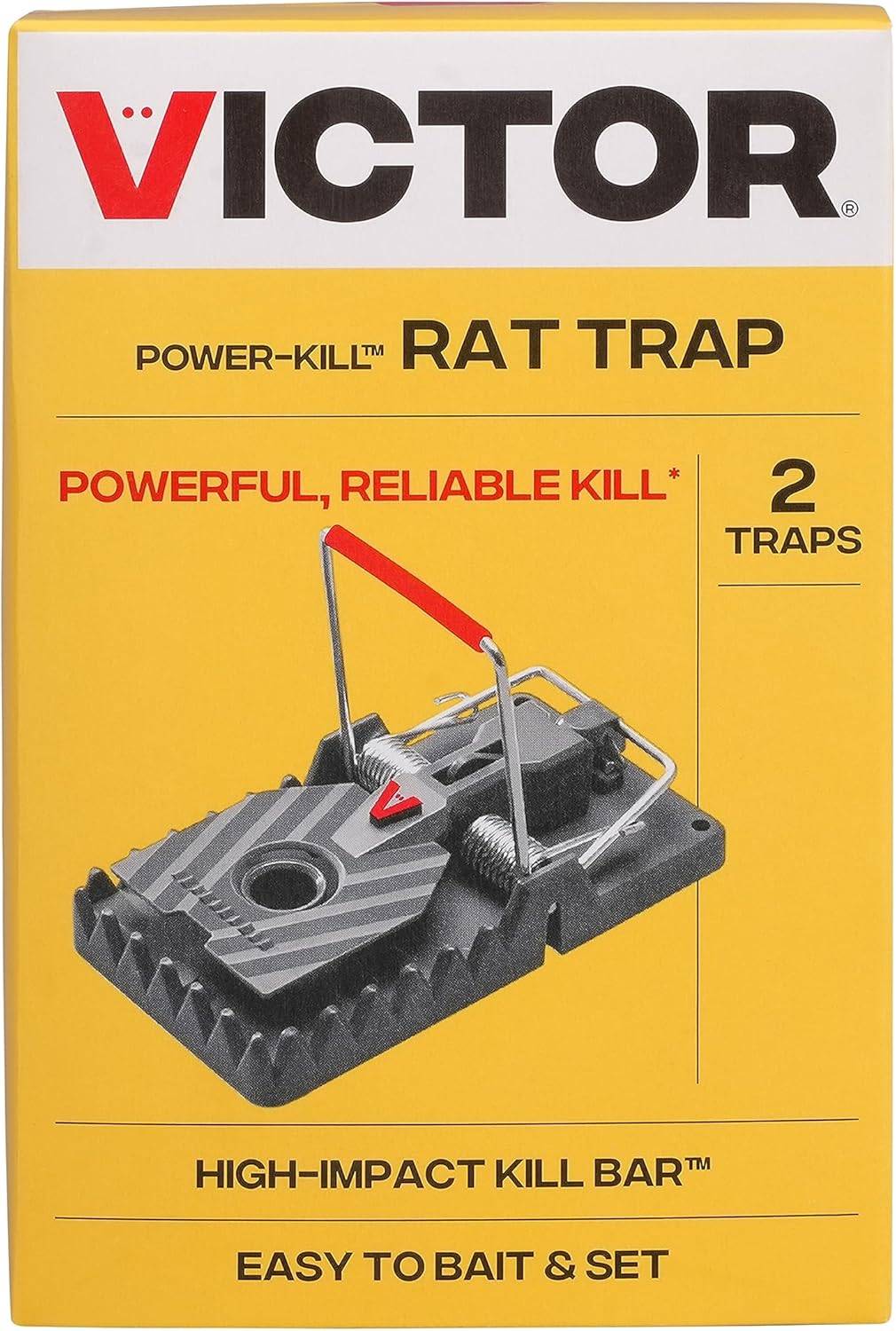 Victor Power Kill Rat Traps M144-2B (8 Units) - photo 2