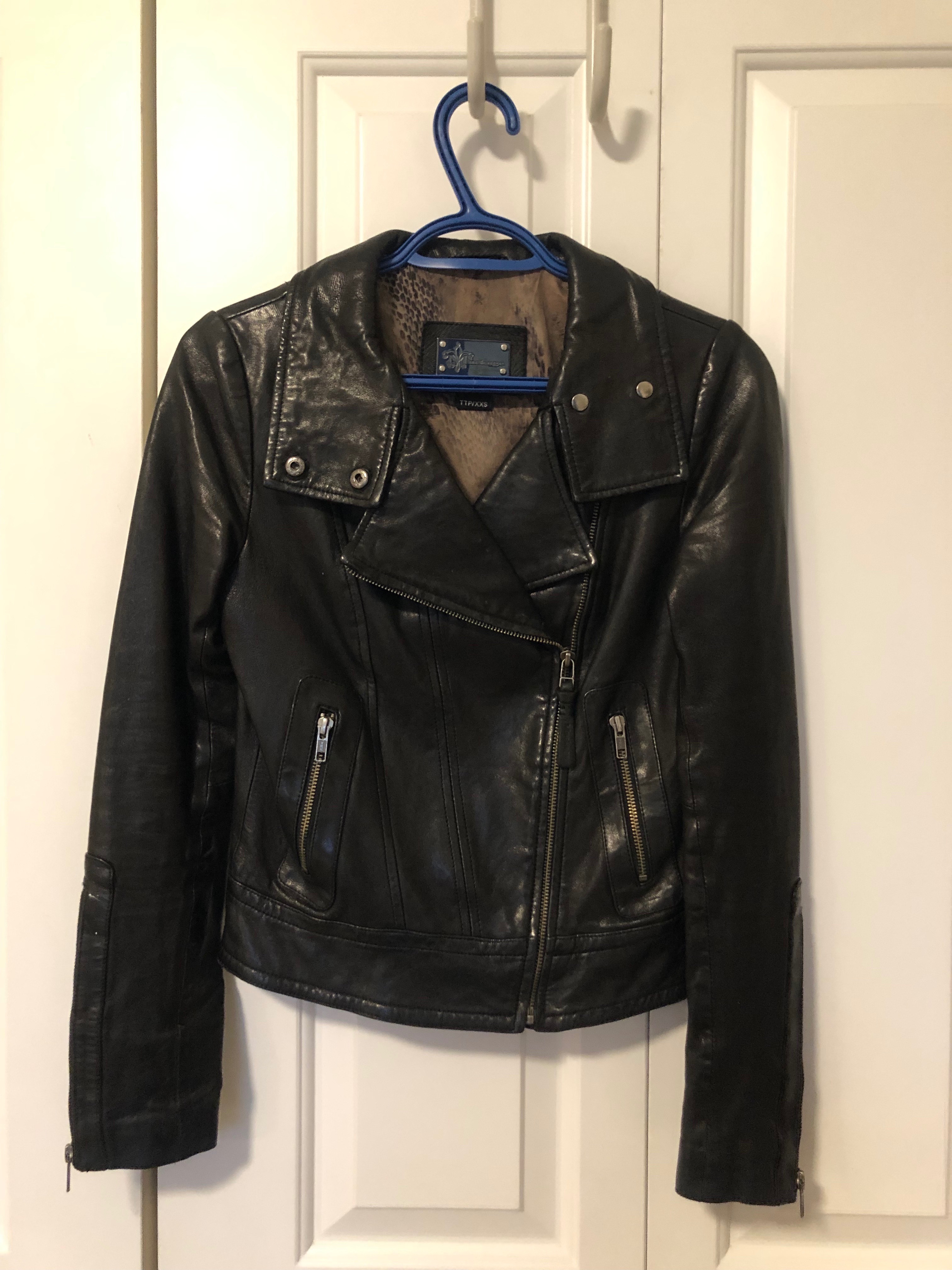 MACKAGE Lamb Leather Moto Jacket - photo 5
