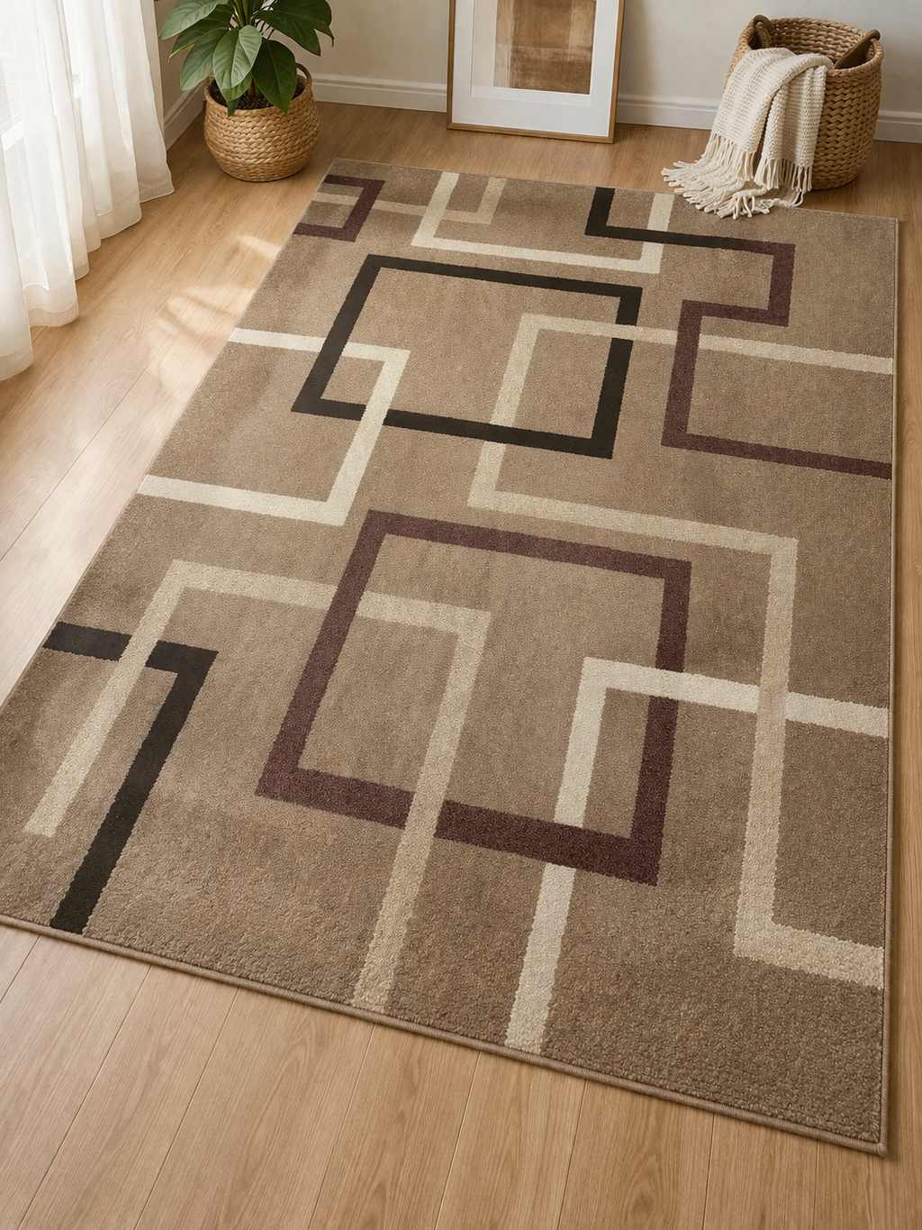 3.8 ft × 2.5 ft Area Rug