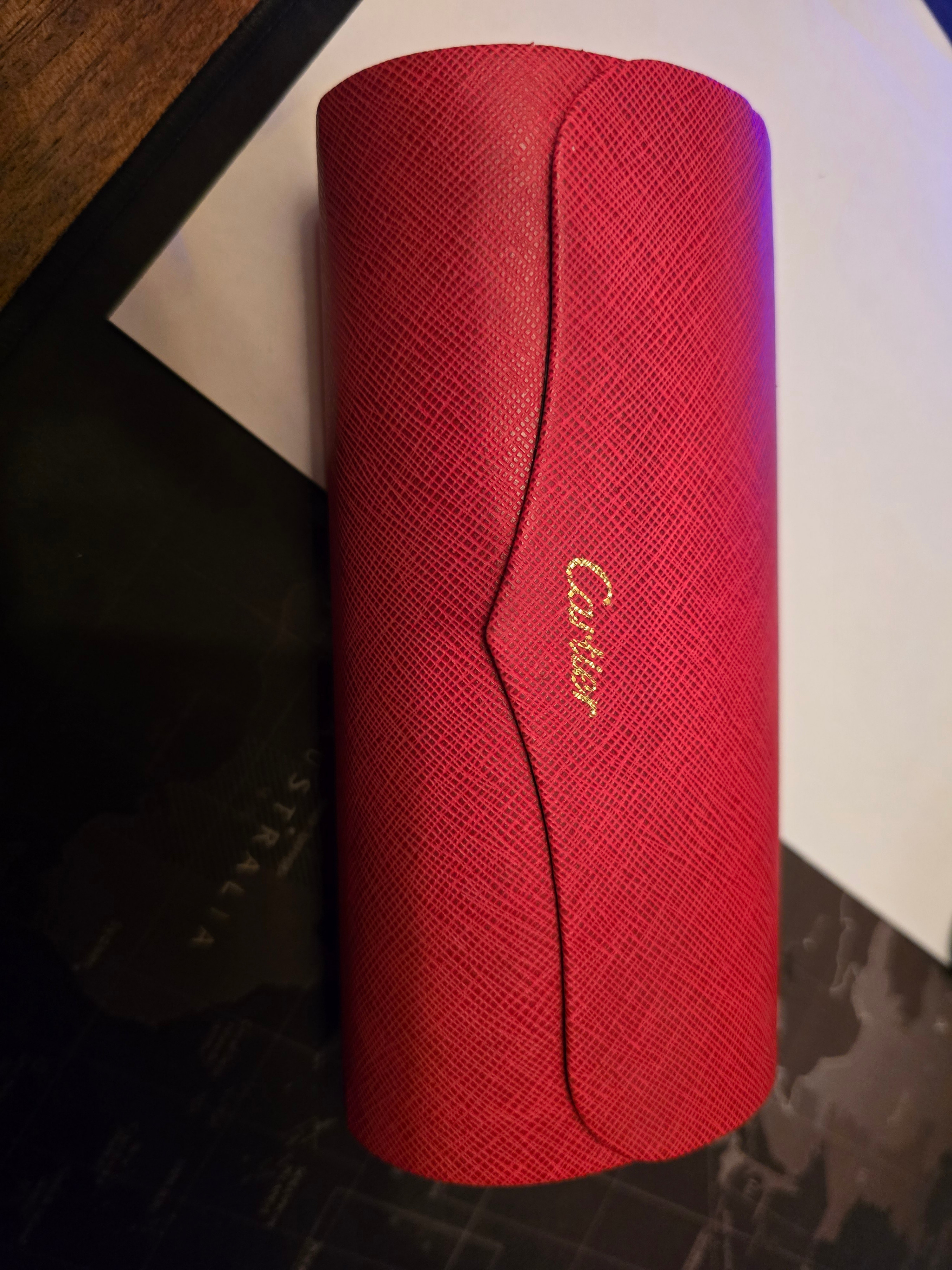 Cartier Sunglasses panther design with Red Case - photo 2