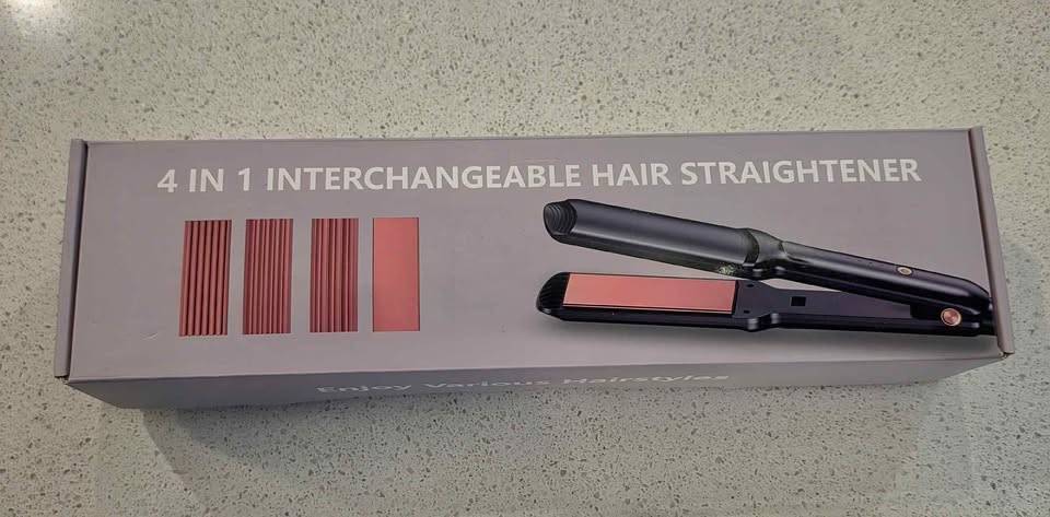 💇‍♀️ Fer à gaufrer cheveux 4-en-1 Hair crimper 💇‍♀️