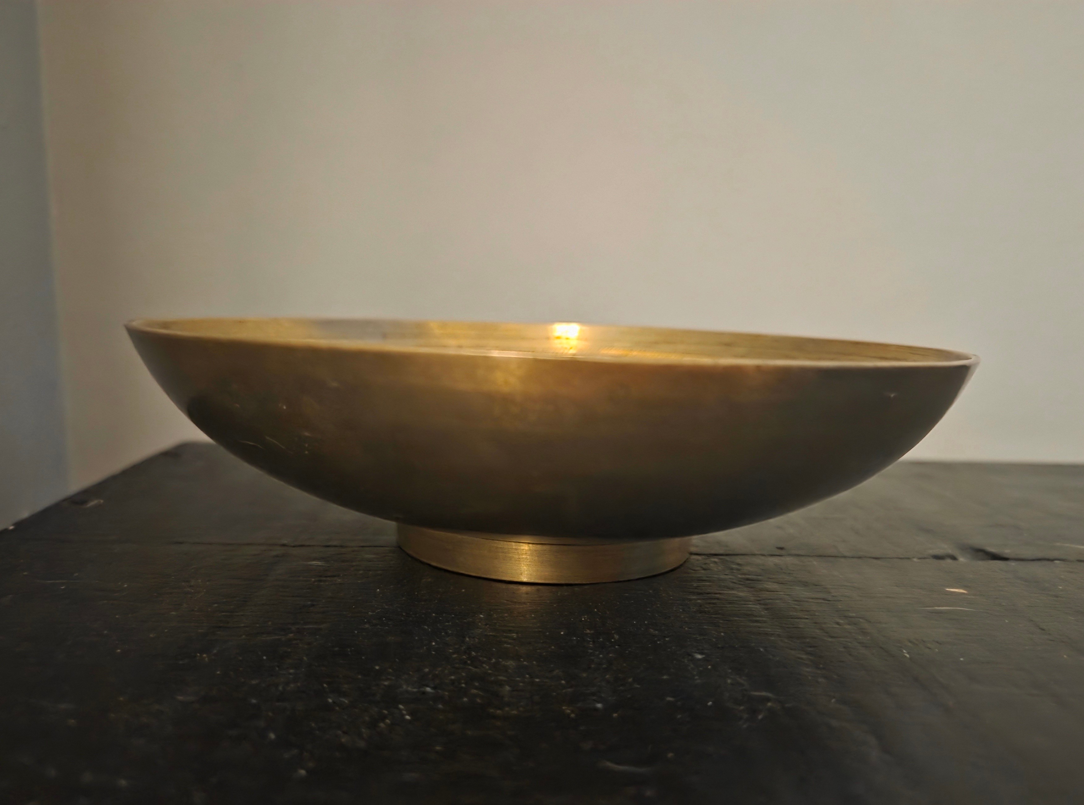 Antique Metal Bowl - photo 3