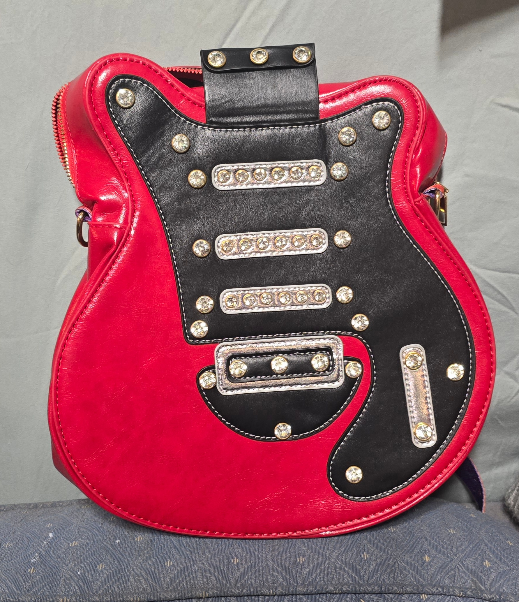 Guitar Shaped Purse/Backpack