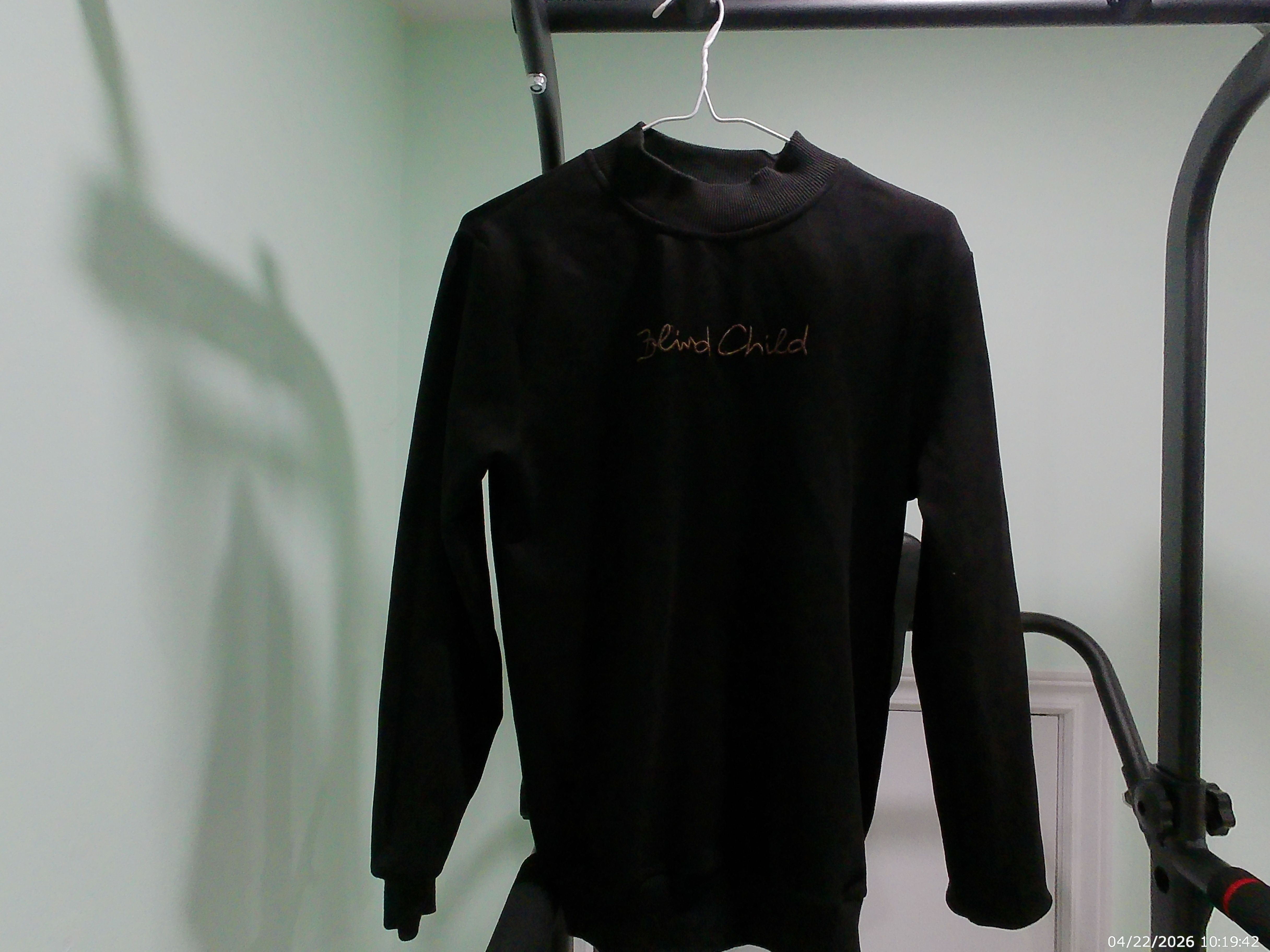Blind Child Teddy Bear Crewneck Sweater - photo 3
