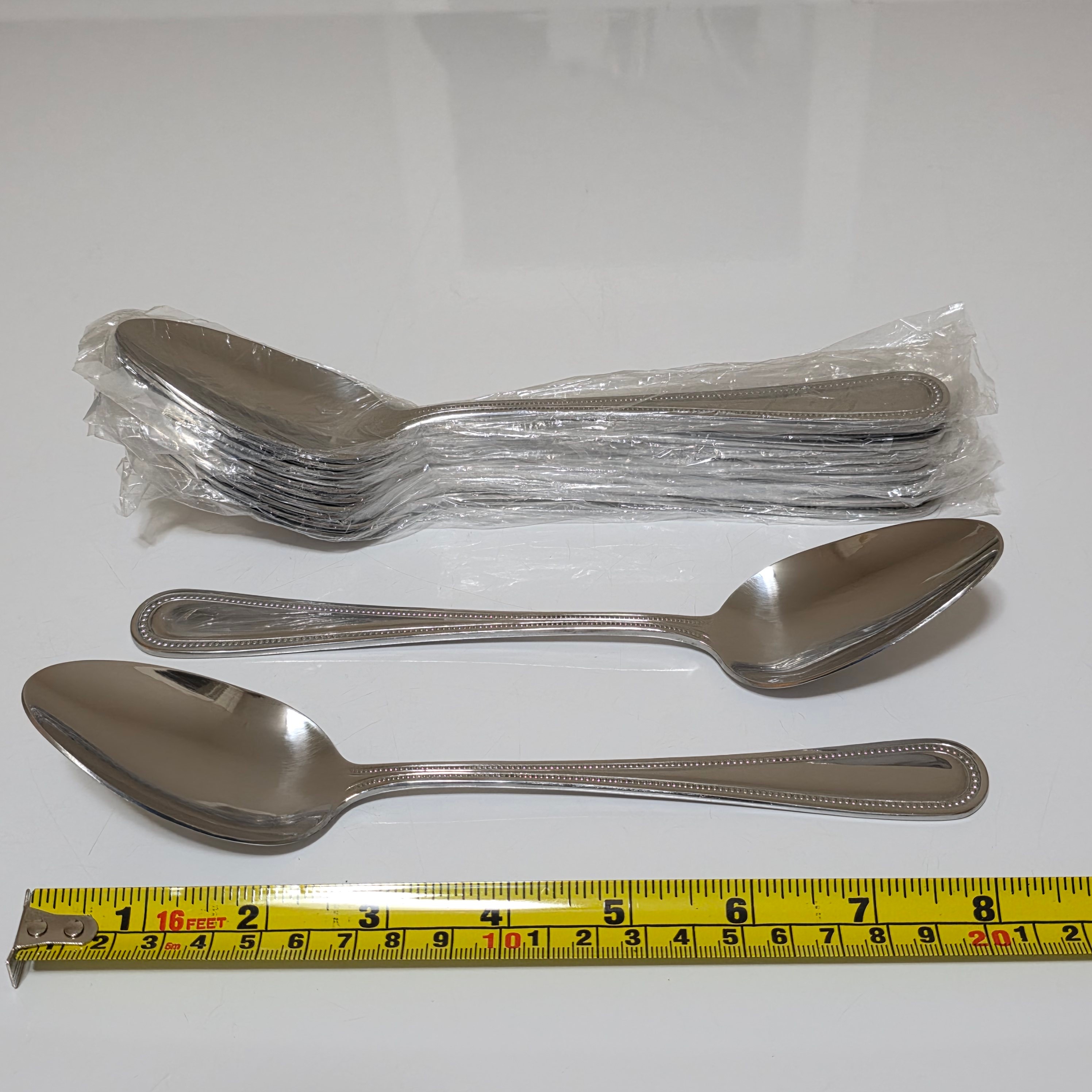New Johnson-Rose Pacifica Table Spoons Stainless Steel