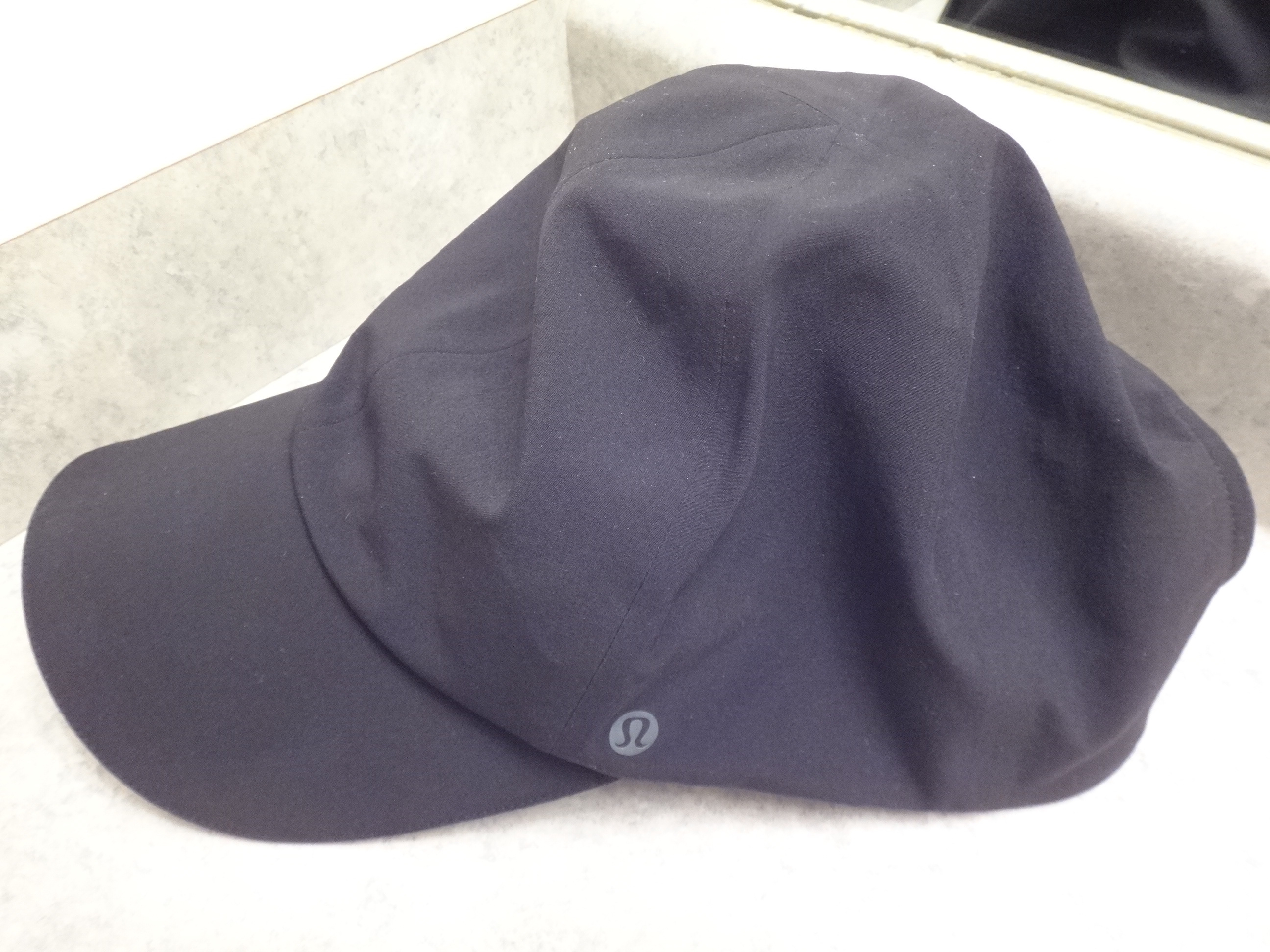✅🆕lululemon L/XL Black & Reflective Running Hat Cap NEW - photo 3