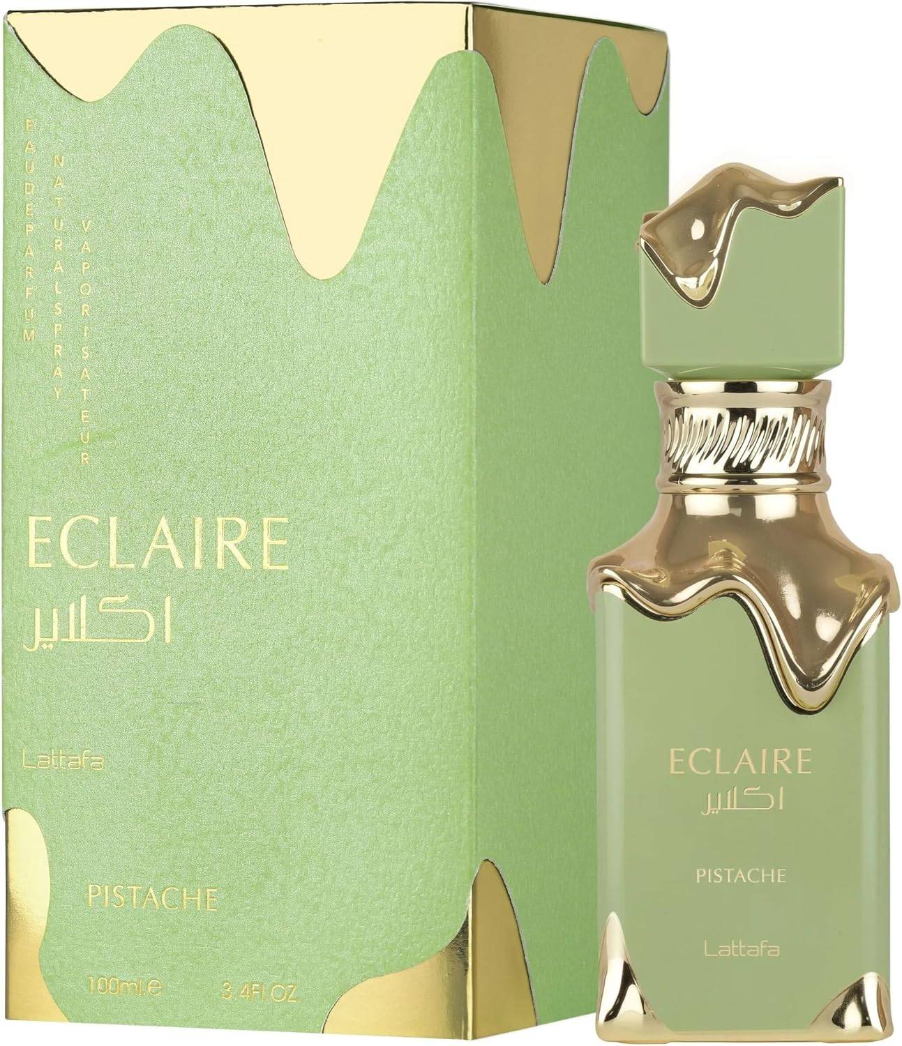 Lattafa Eclaire Pistache – Eau de Parfum 3.4 oz (Unisex)