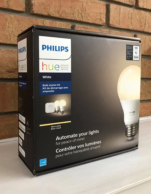 Philips Hue White 2-Pack Starter Kit with Smart Bridge