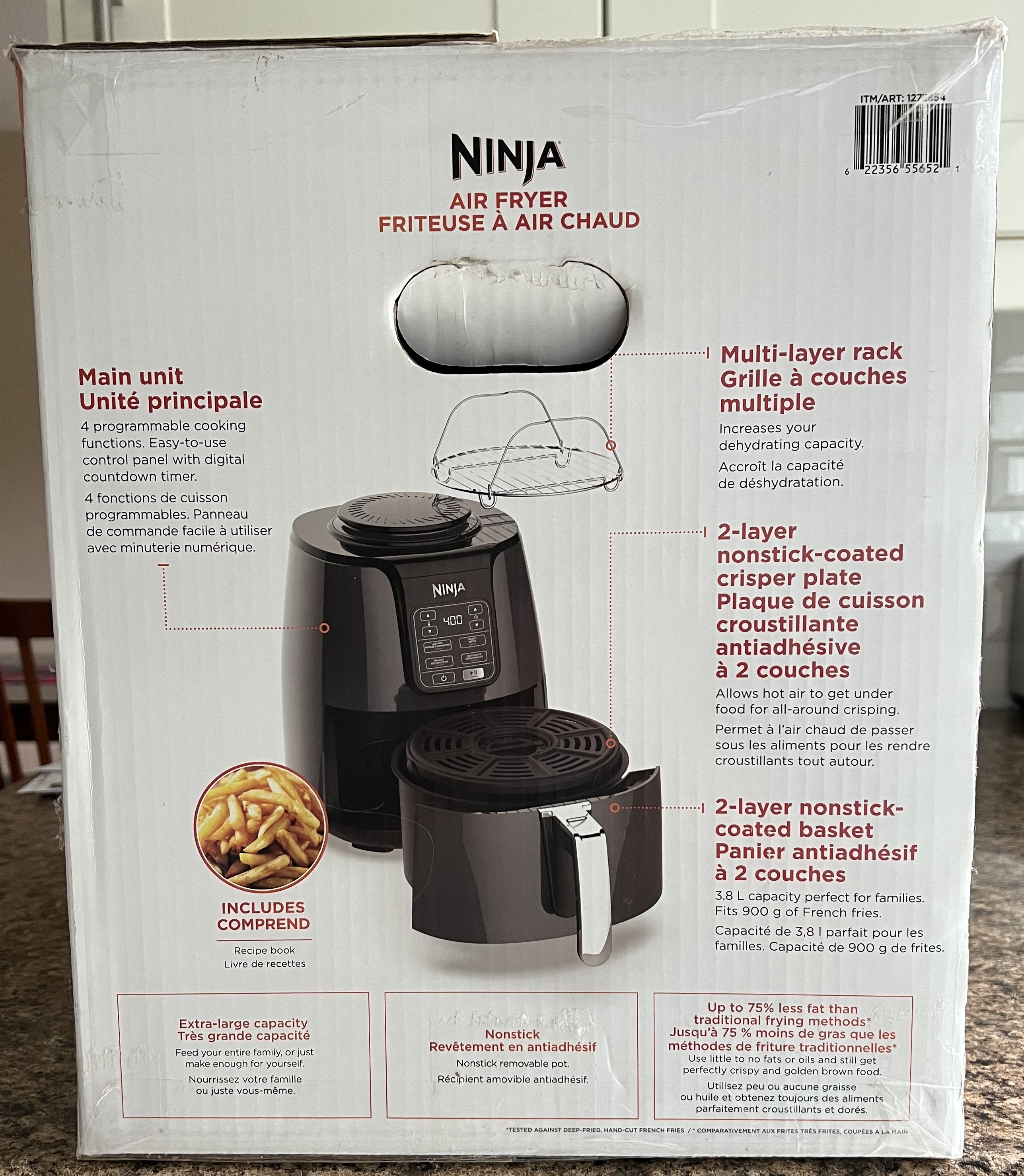 NINJA AF101C Air Fryer 3.8L - photo 3